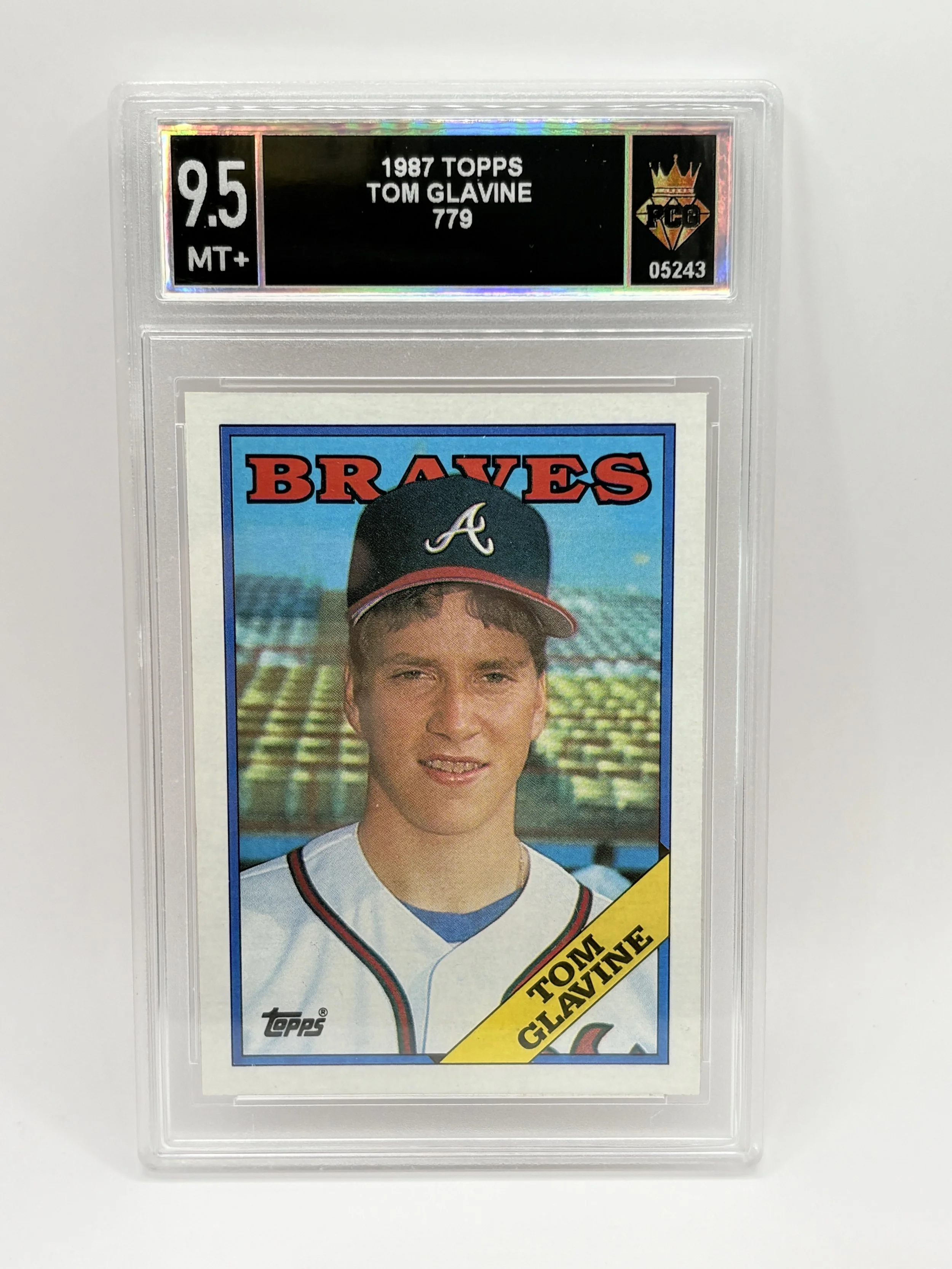 #20260005243 1987 TOM GLAVINE 9.5 MT+