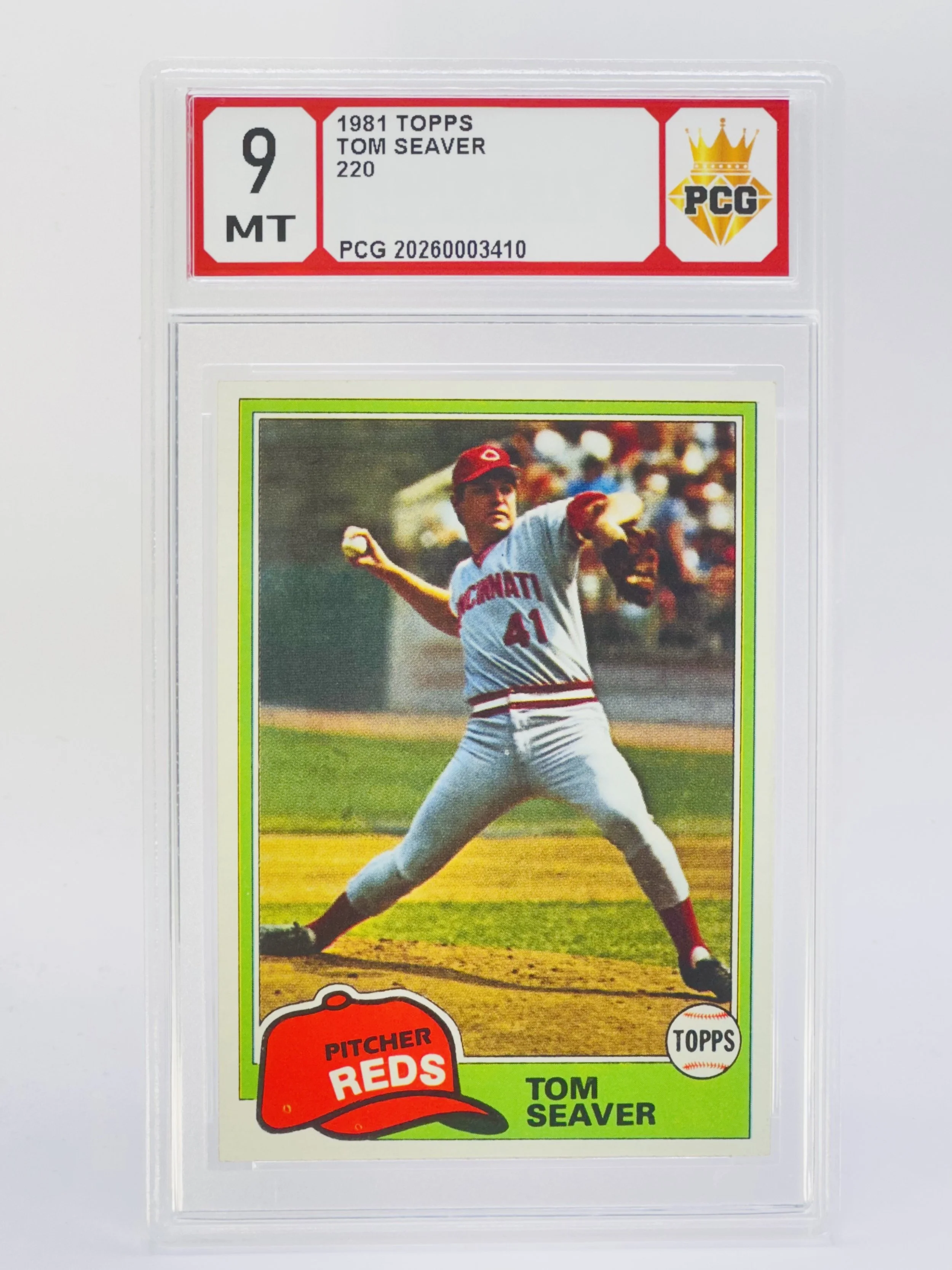 #20260003410 1981 TOM SEAVER 9 MT