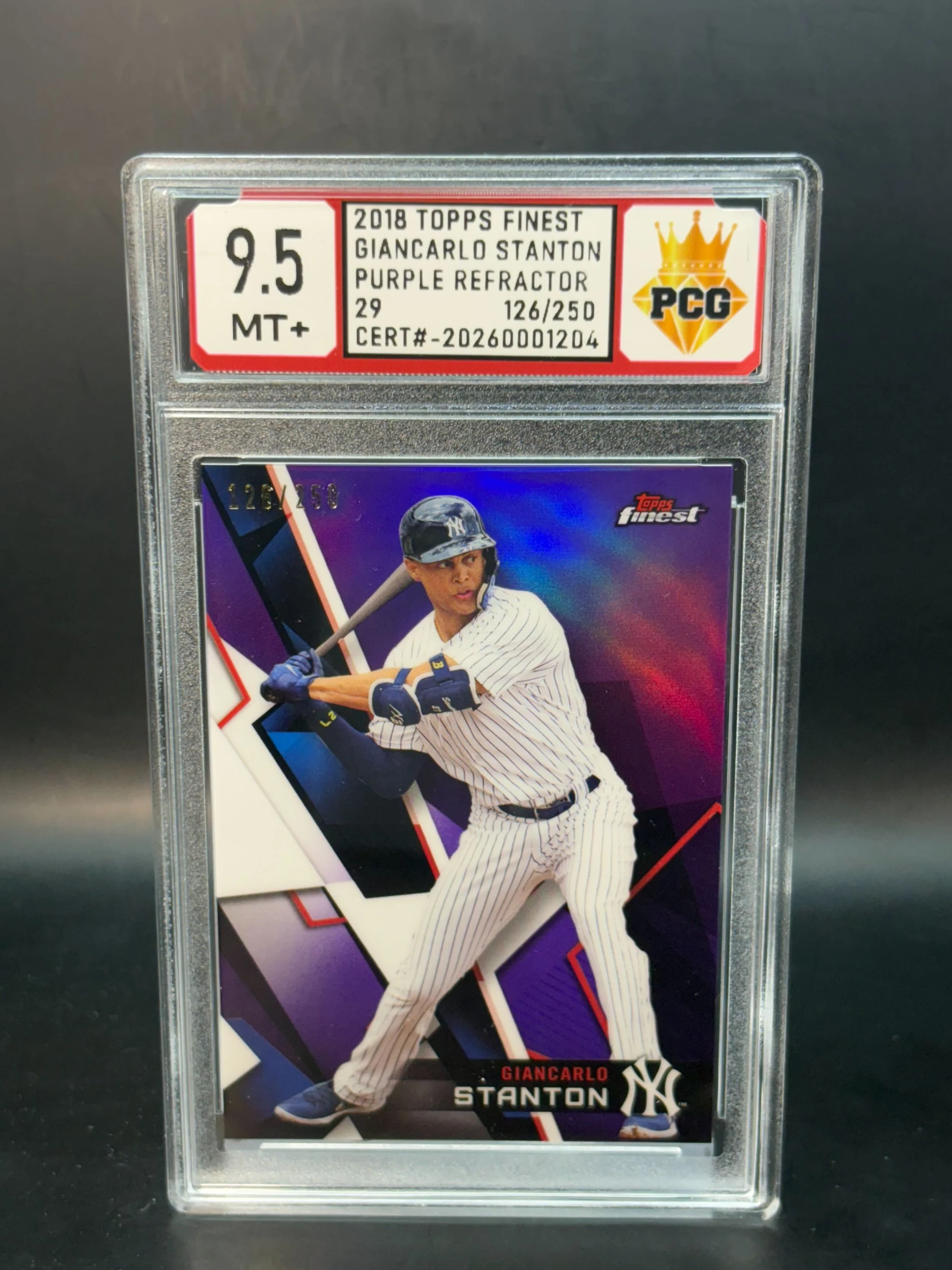 #20260001204 2018 GIANCARLO STANTON 9.5 MT+