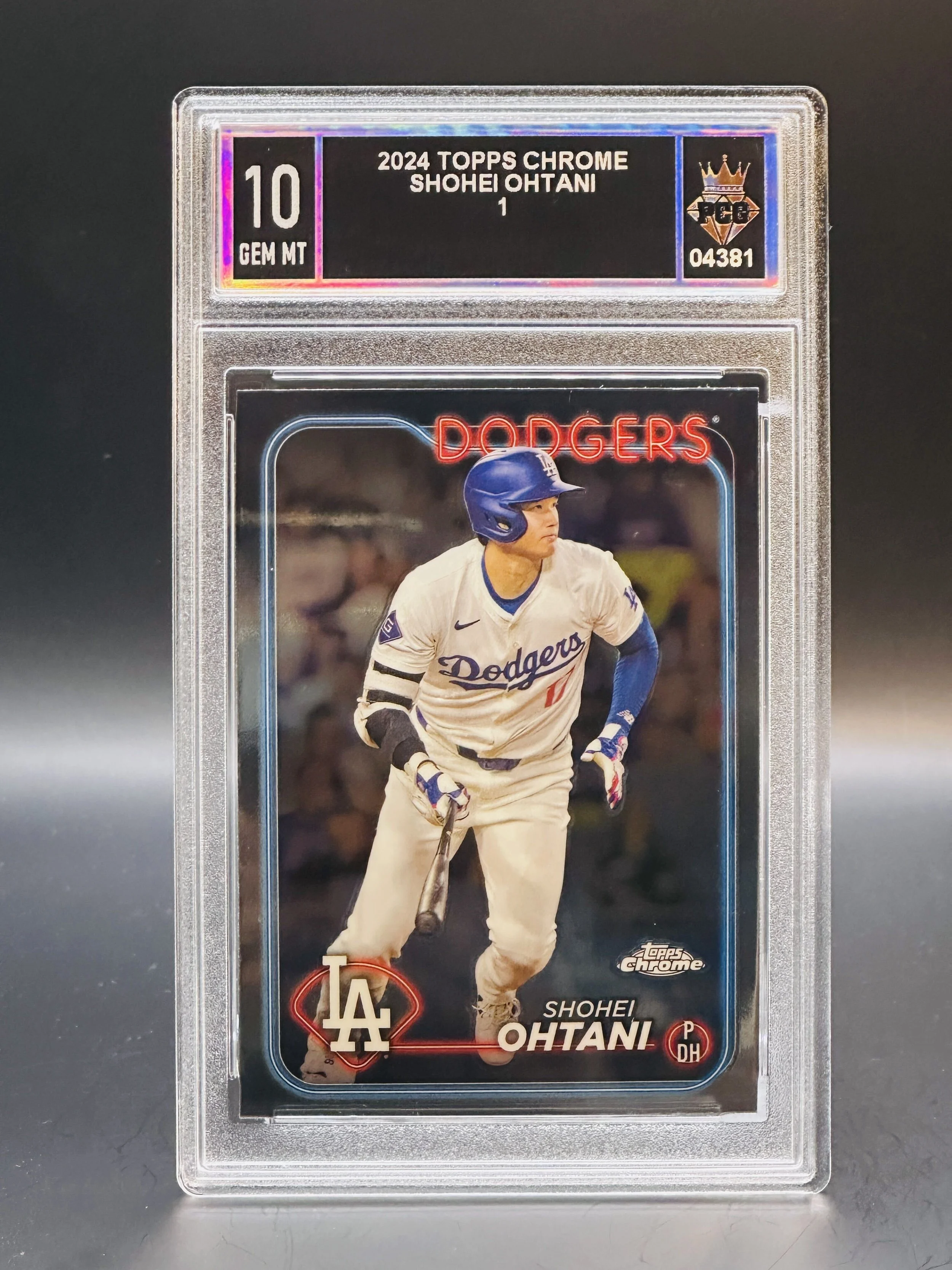 #04381 2024 SHOHEI OHTANI 10 GEM MT