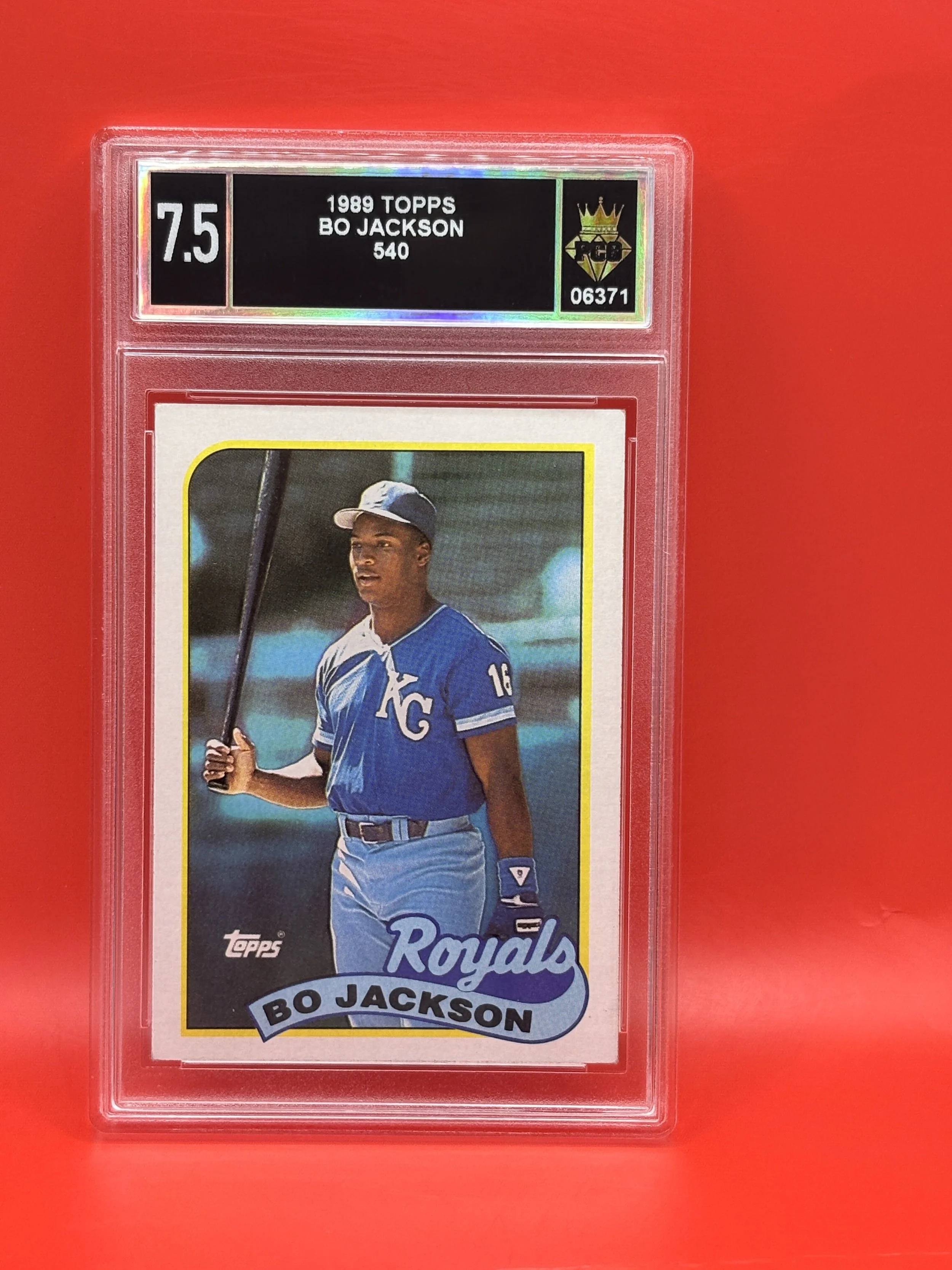 #06371 1989 BO JACKSON 7.5