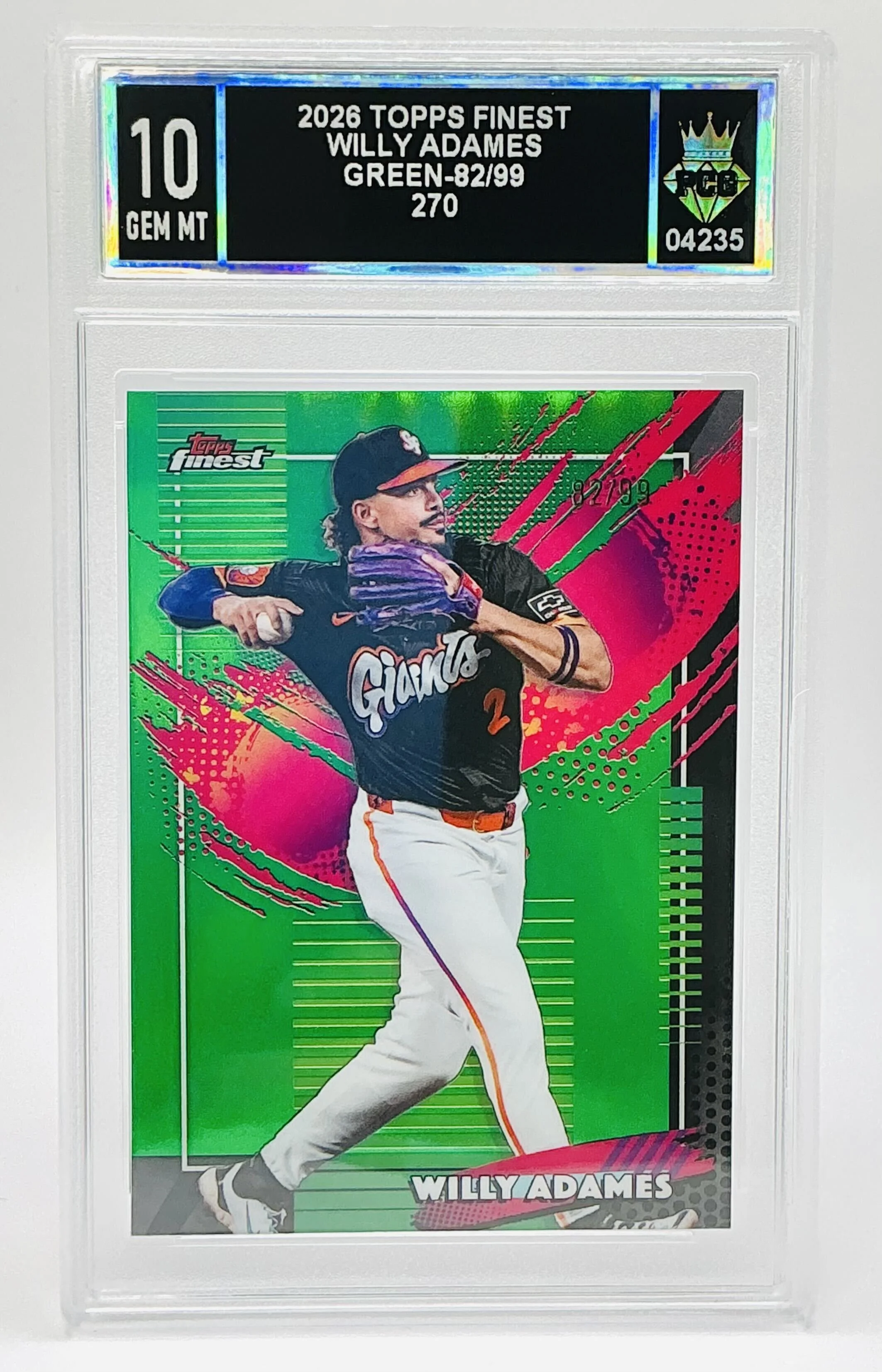 #04235 2026 WILLY ADAMES 10 GEM MT