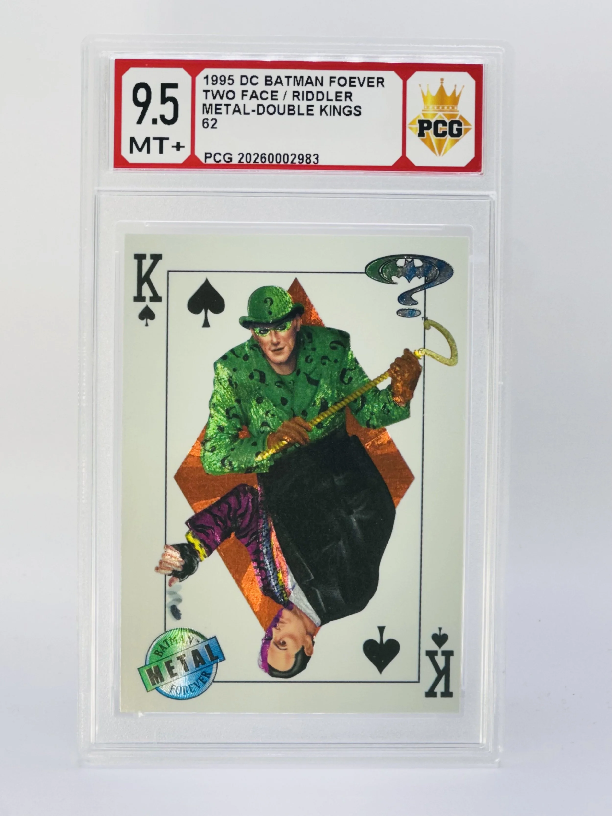 #20260002983 1995 TWO FACE/RIDDLER 9.5 MT+