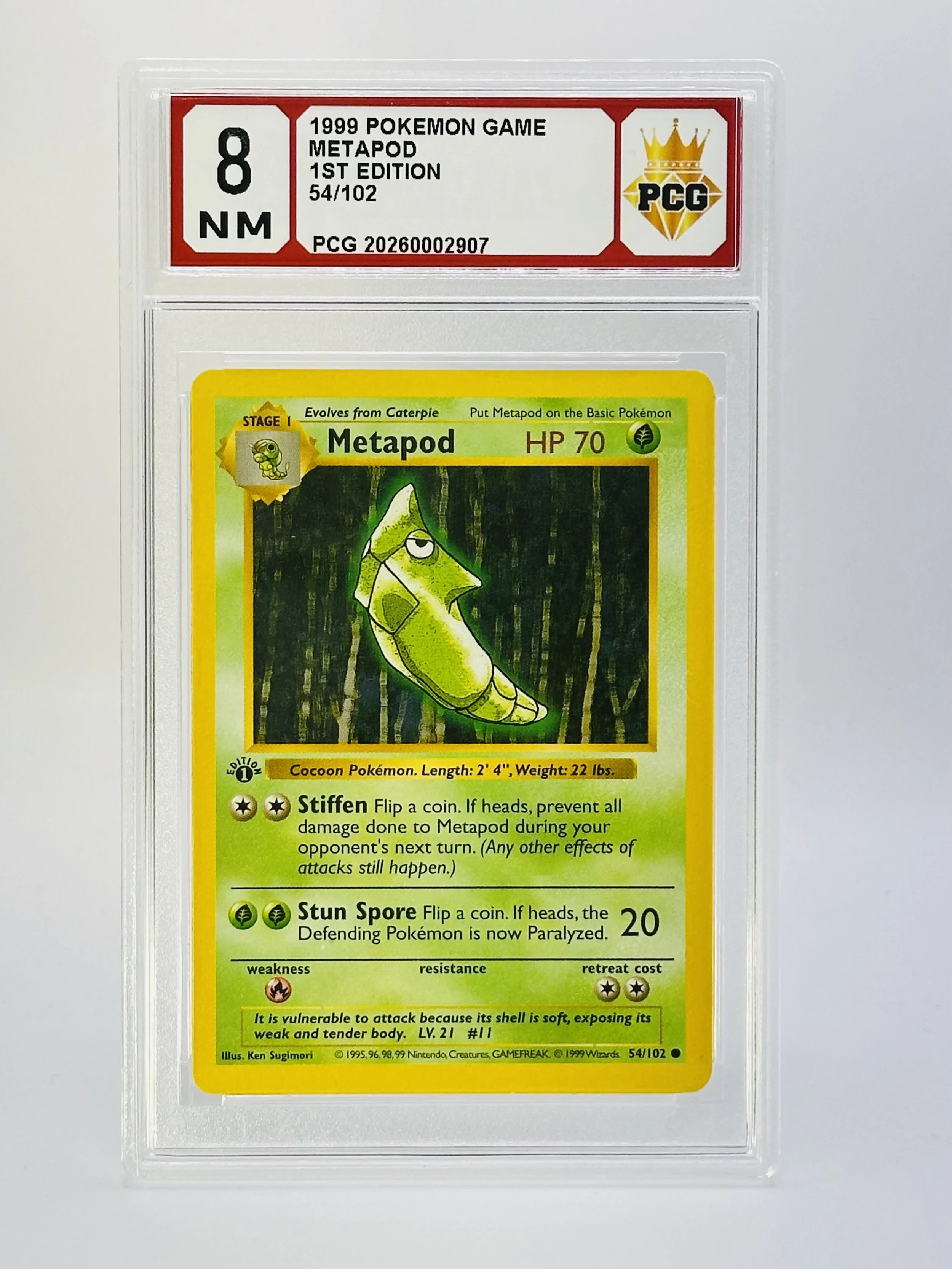 #20260002907 1999 METAPOD 8 NM