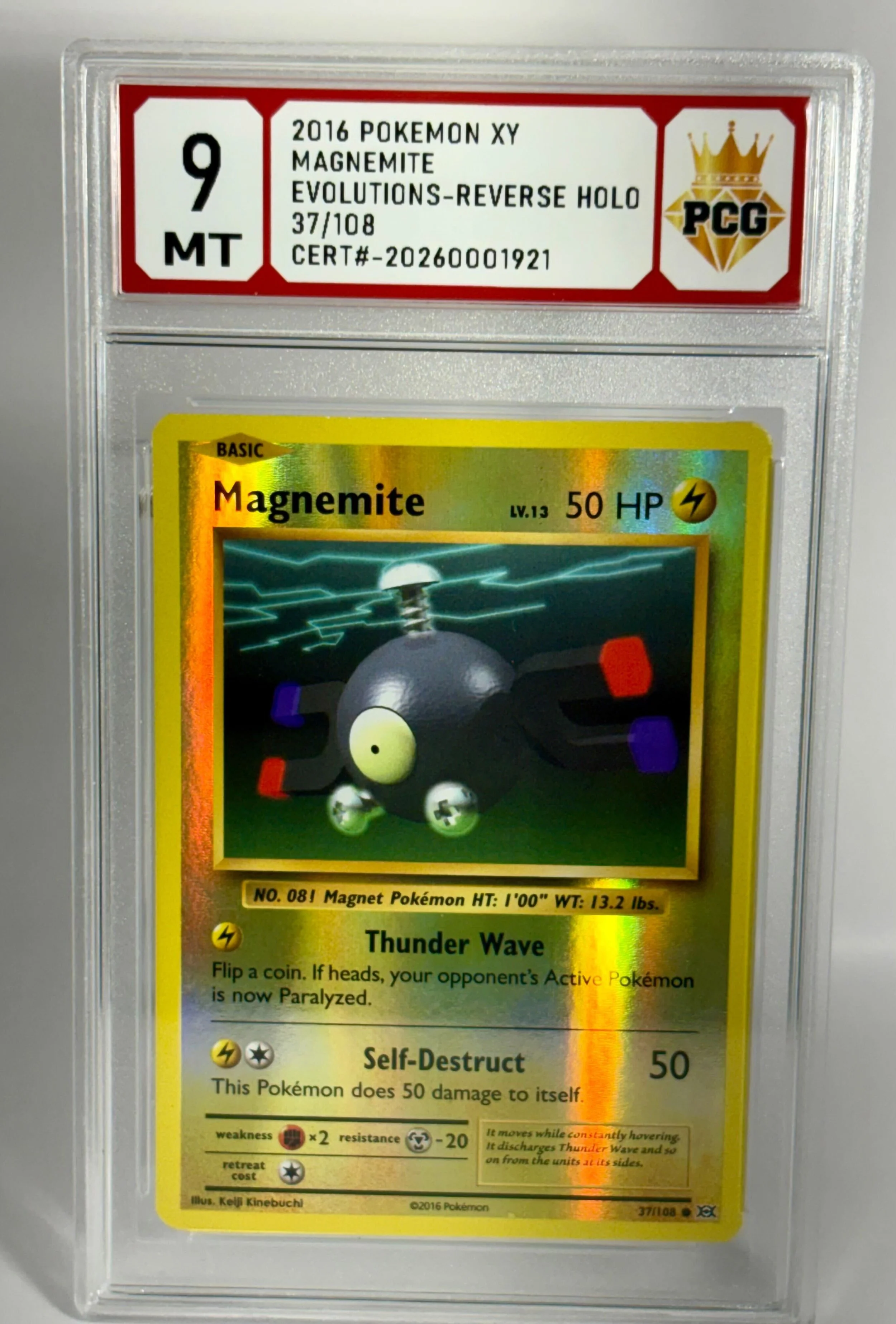 #20260001921 2016 MAGENEMITE 9 MT