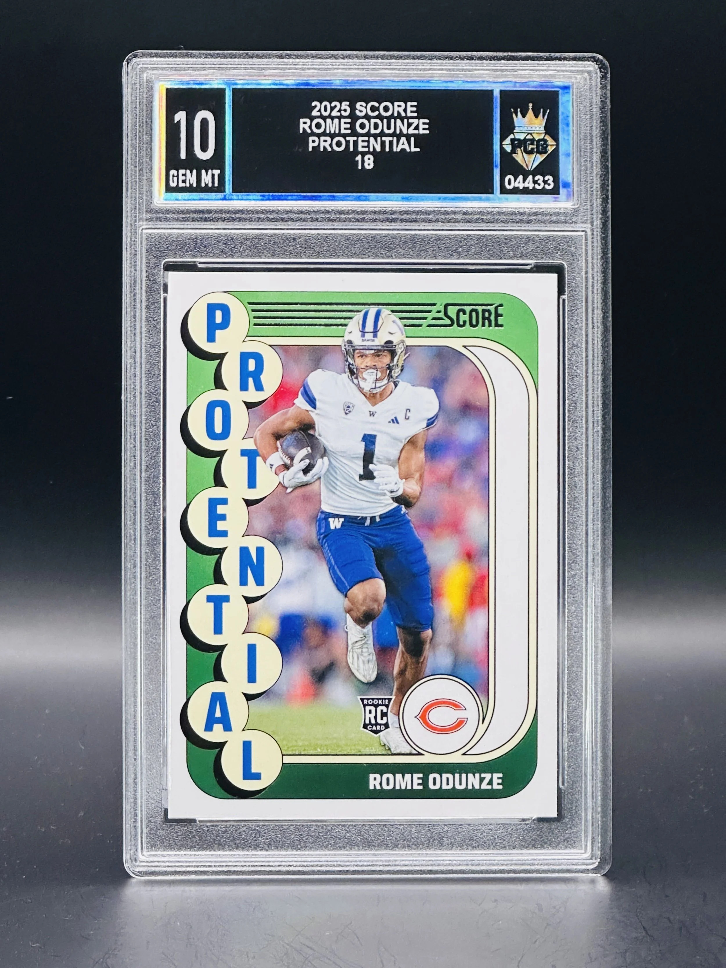 #04433 2025 ROME ODUNZE 10 GEM MT