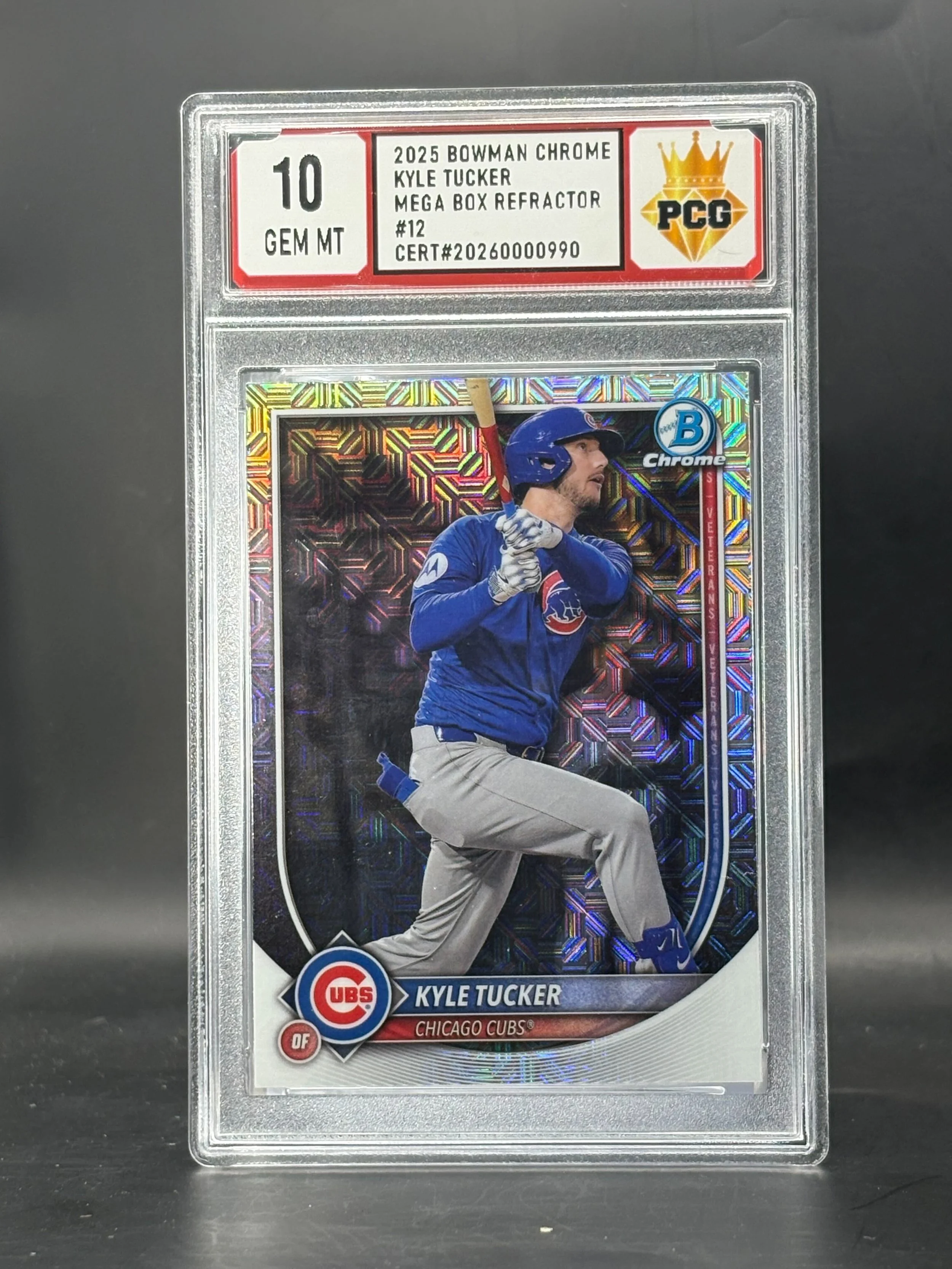 #20260000990 2025 KYLE TUCKER 10 GEM MT