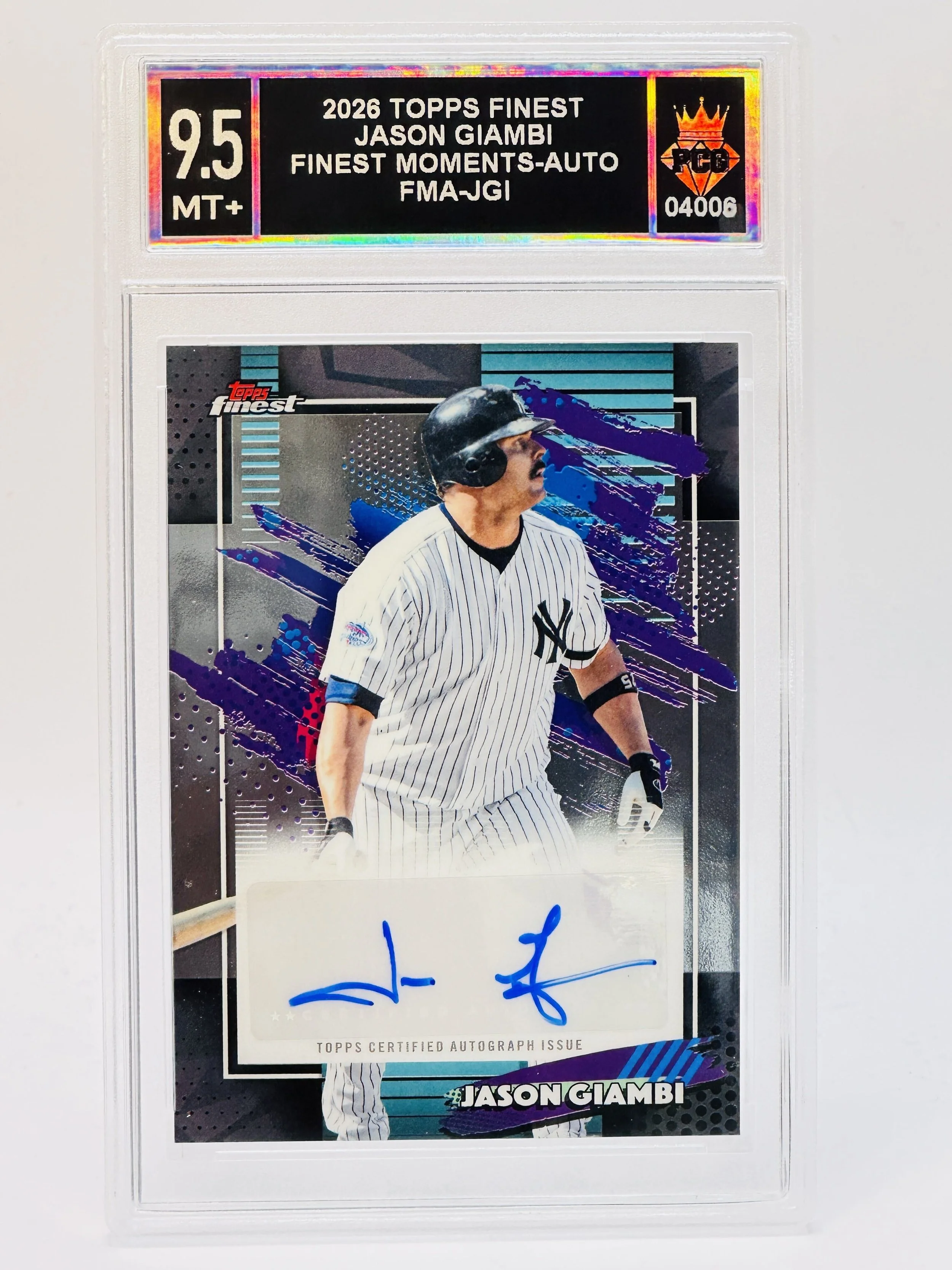 #20260004006 2026 JASON GIAMBI 9.5 MT+