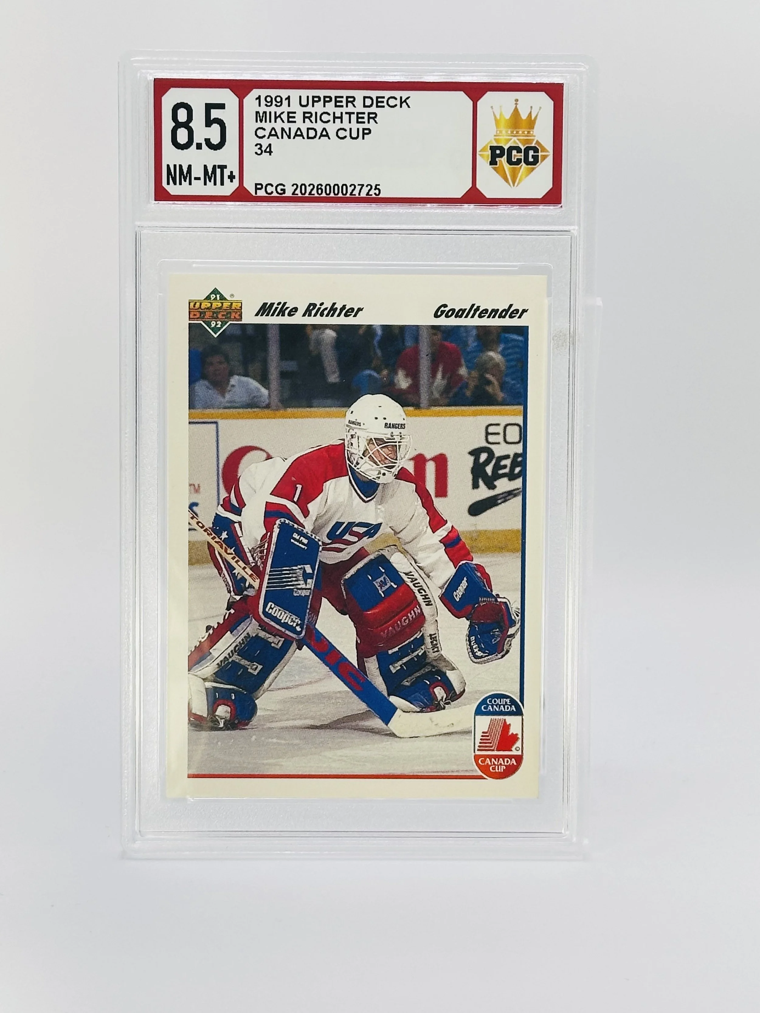 #20260002725 1991 MIKE RICHTER 8.5 NM-MT+