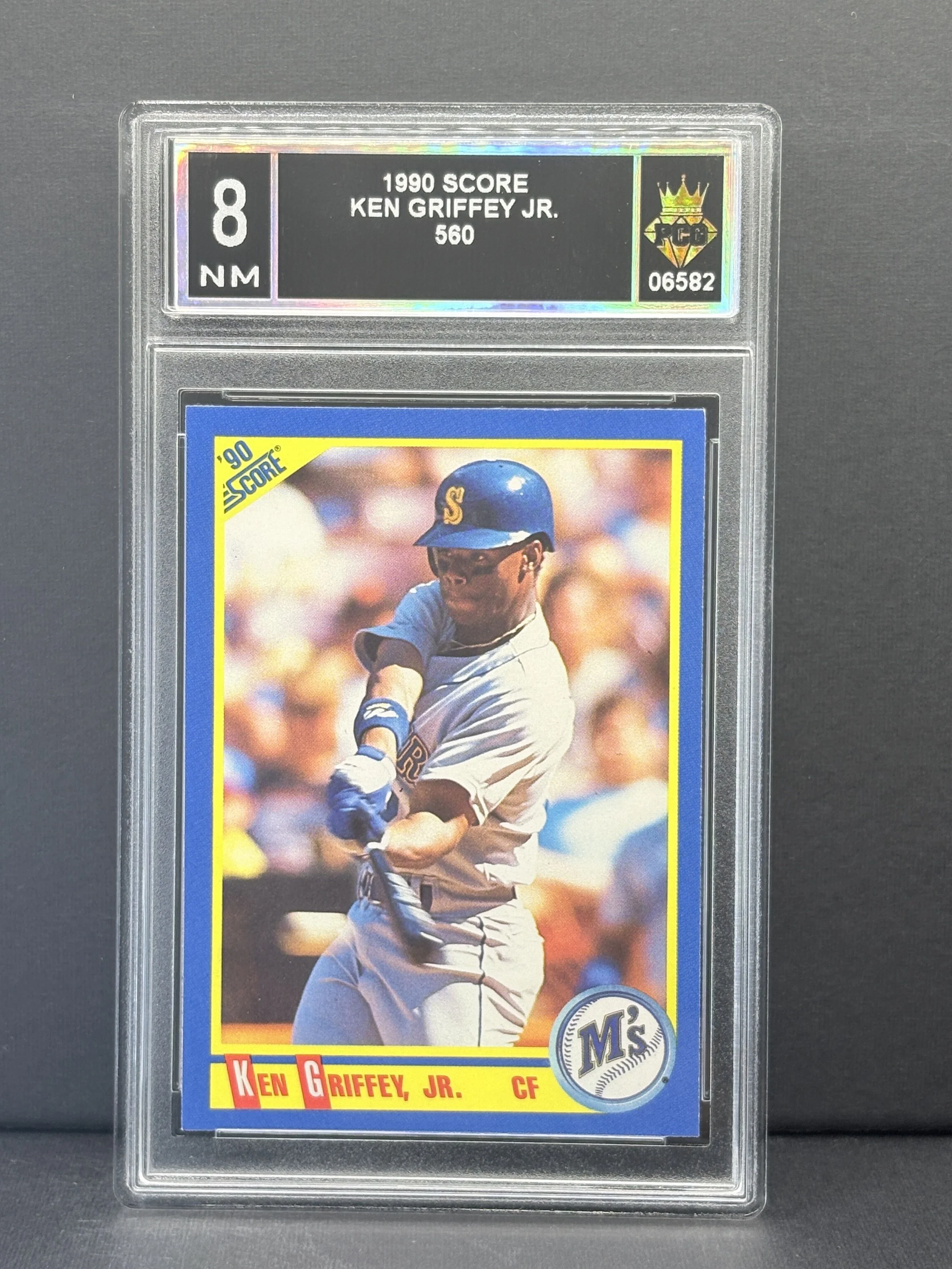 #06582 1990 KEN GRIFFEY JR. 8 NM