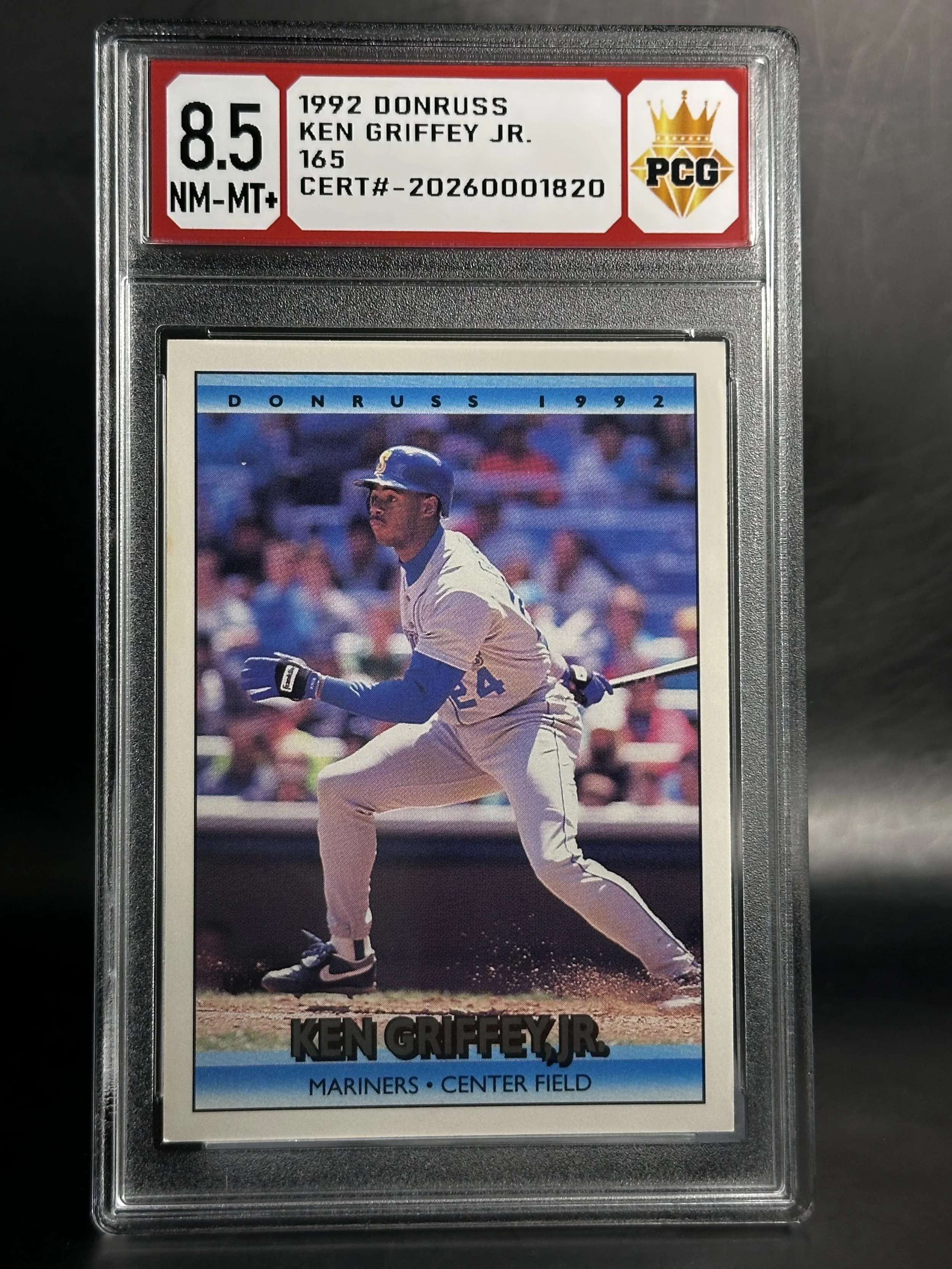 #20270001820 1992 KEN GRIFFEY JR. 8.5 NM-MT+