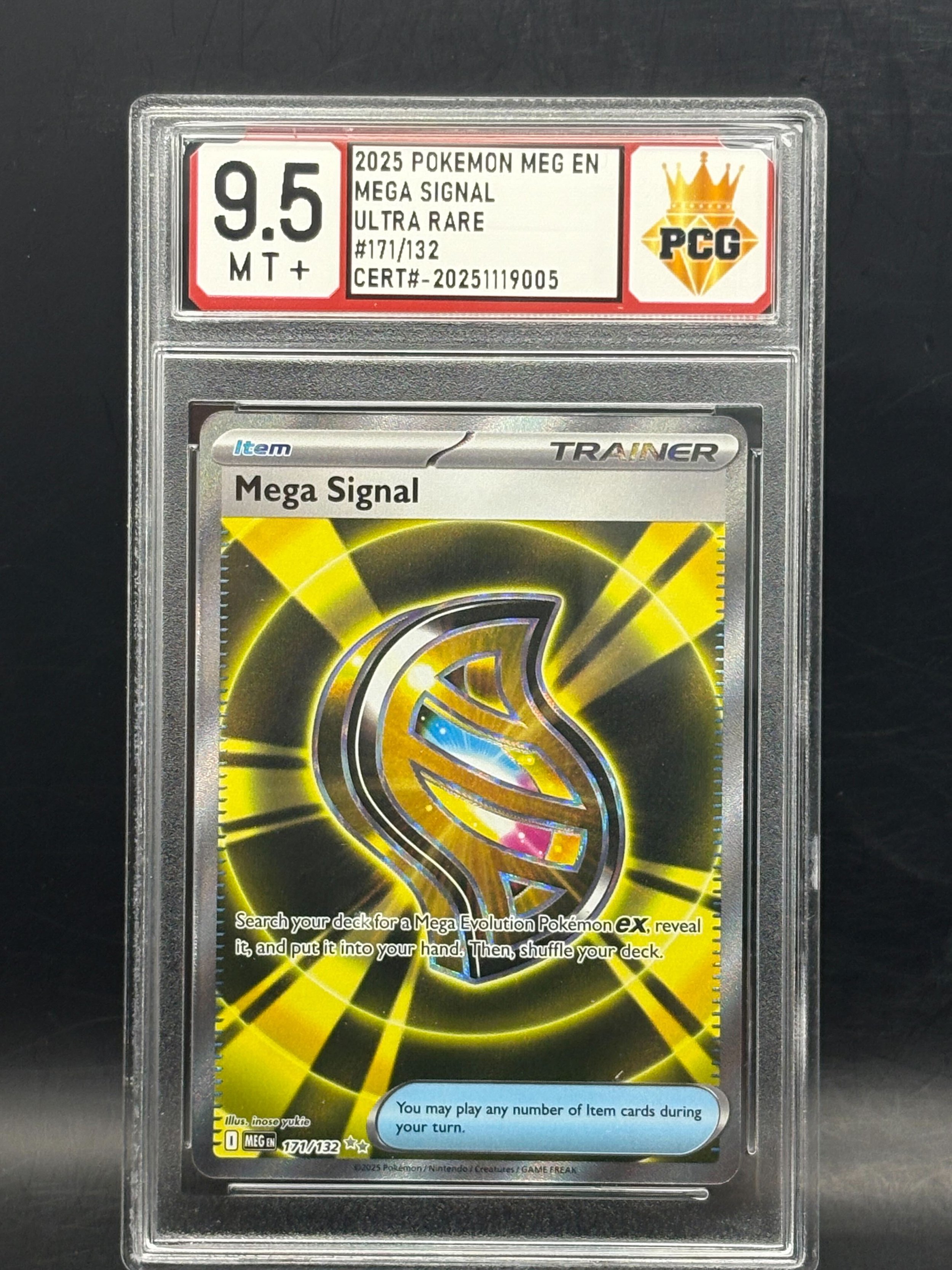 #20251119005 2025 POKEMON ME EN MEGA SIGNAL 9.5 MT+