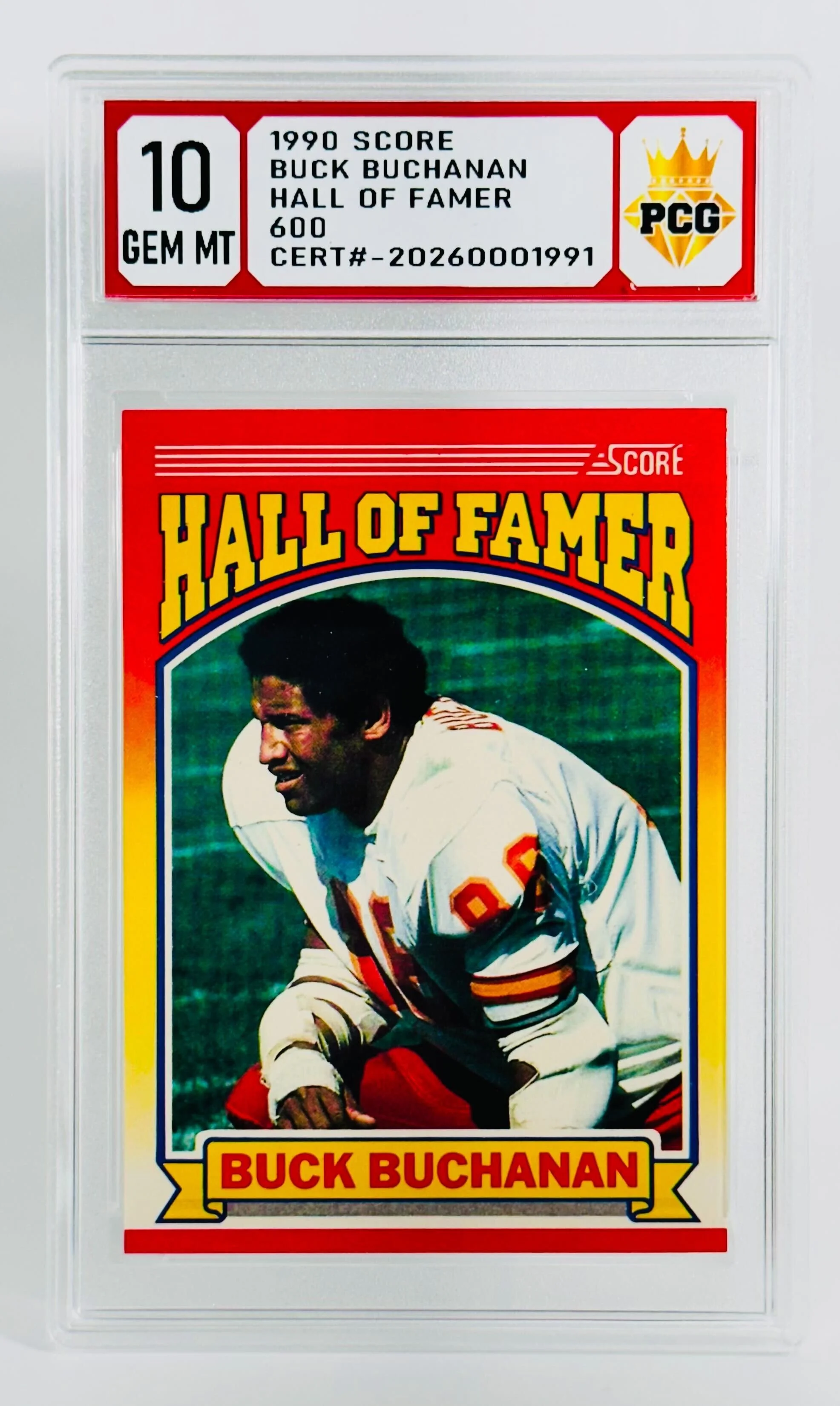 #20260001991 1990 BUCK BUCHANAN 10 GEM MT