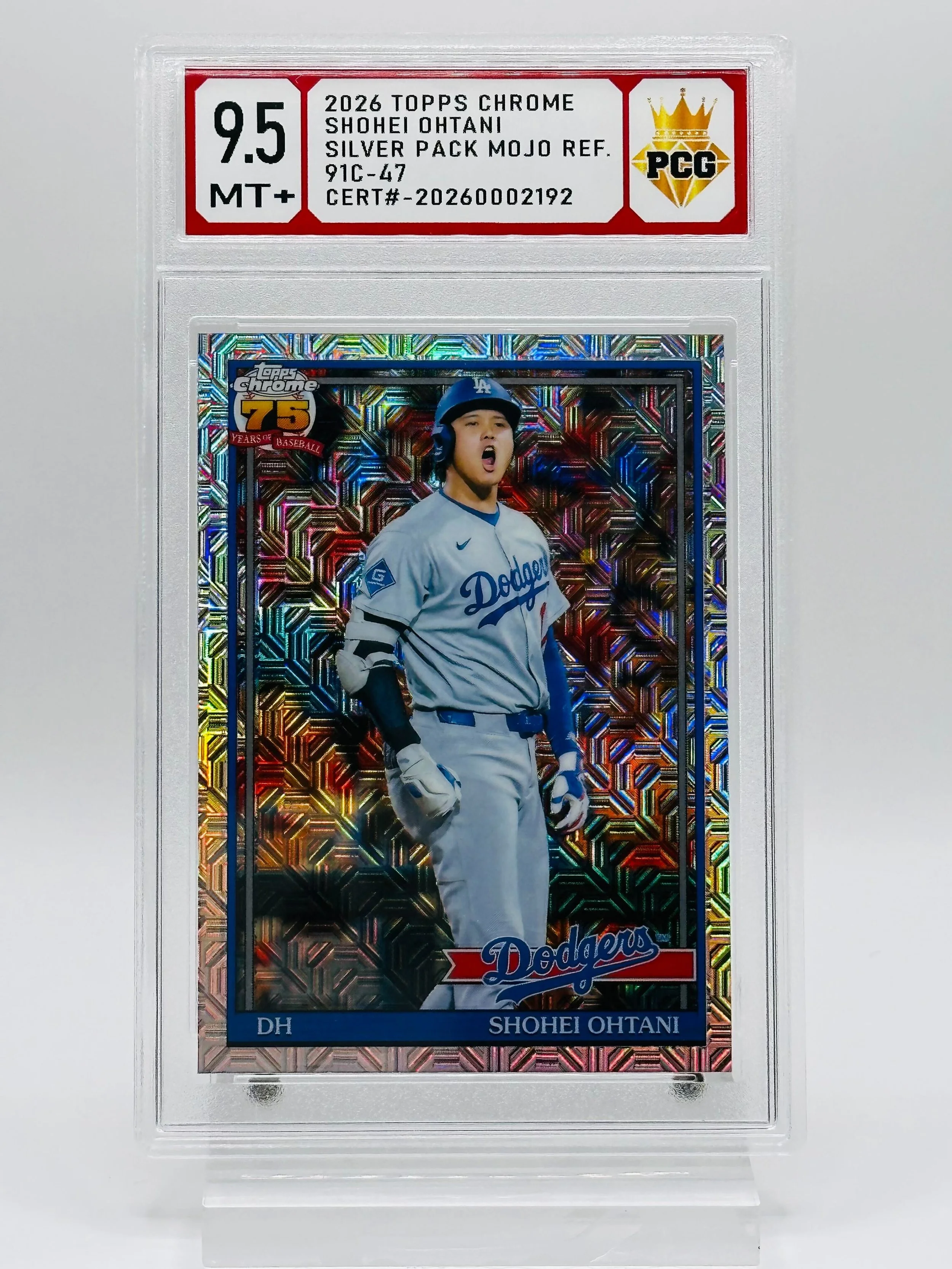 #2006002192 2026 SHOHEI OHTANI 9.5 MT+