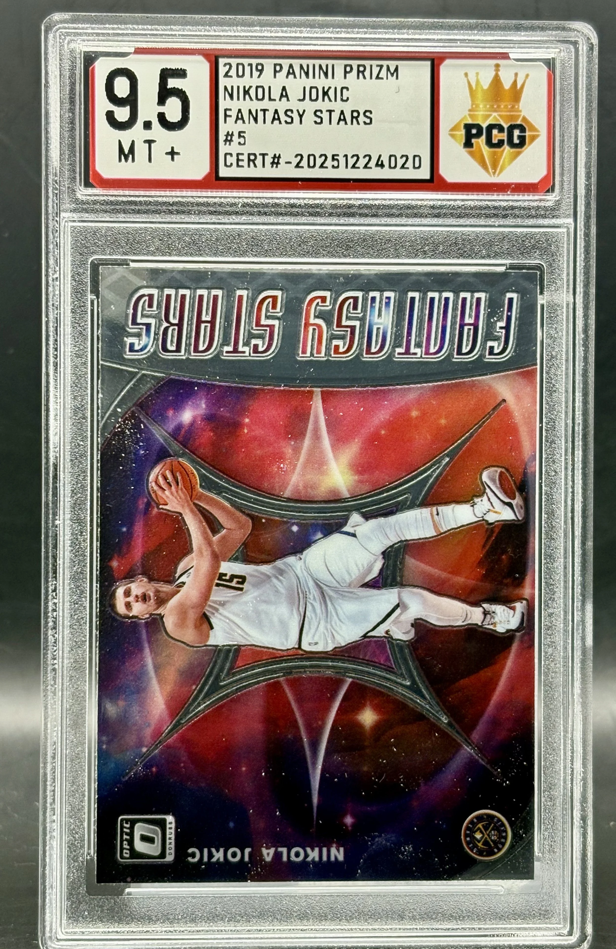 #20251224020 2019 Nikola Jokic 9.5 MT +