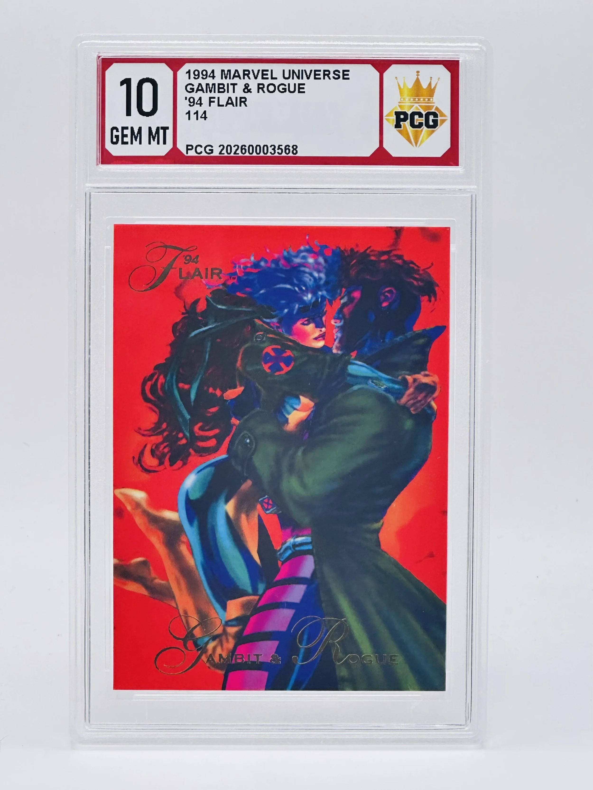 #20260003568 1994 GAMBIT & ROUGE 10 GEM MT