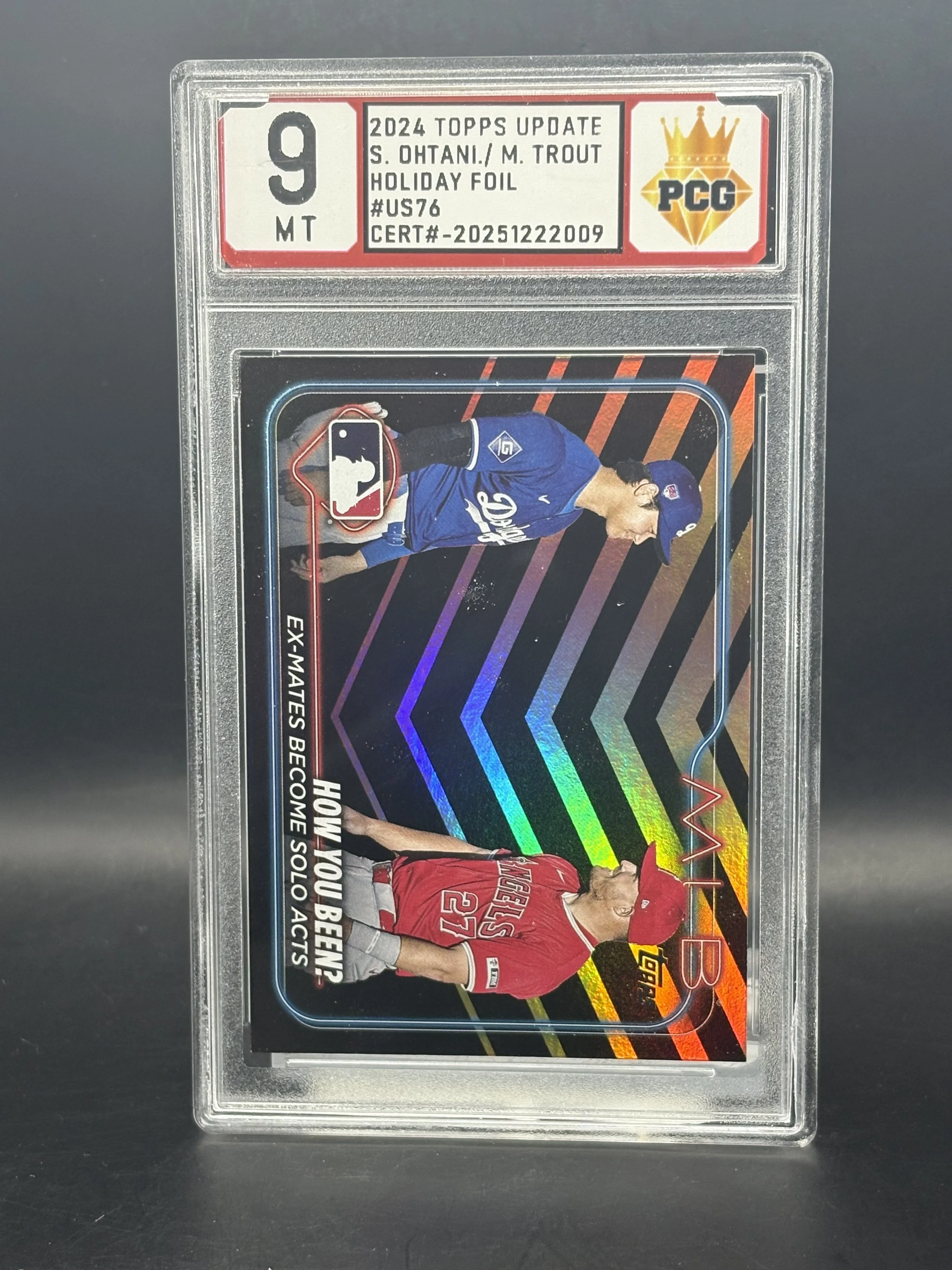 #20251222009 2024 TOPPS UPDATE OHTANI TROUT 9 MT