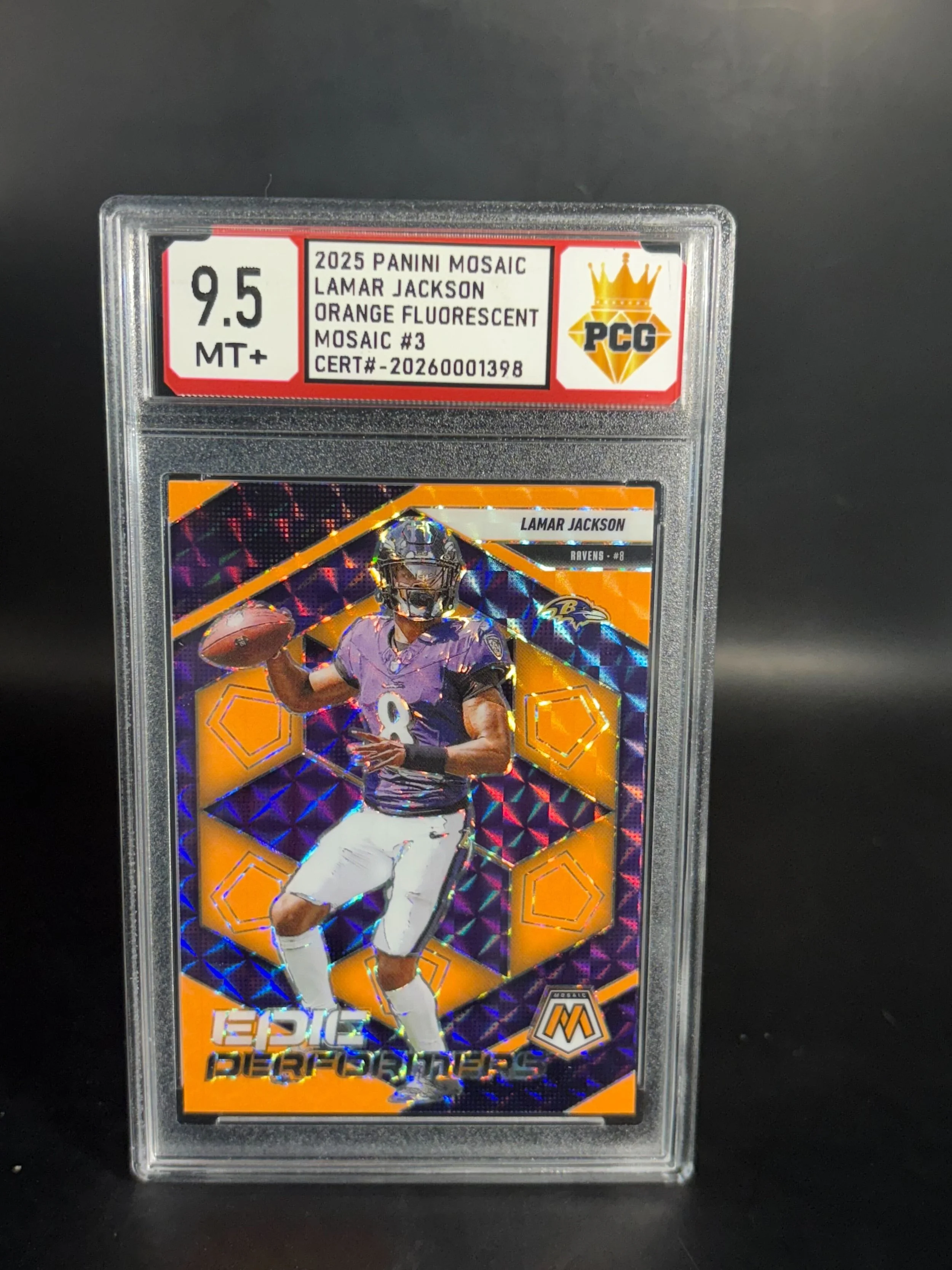 #20250001398 2025 LAMAR JACKSON 9.5 MT+