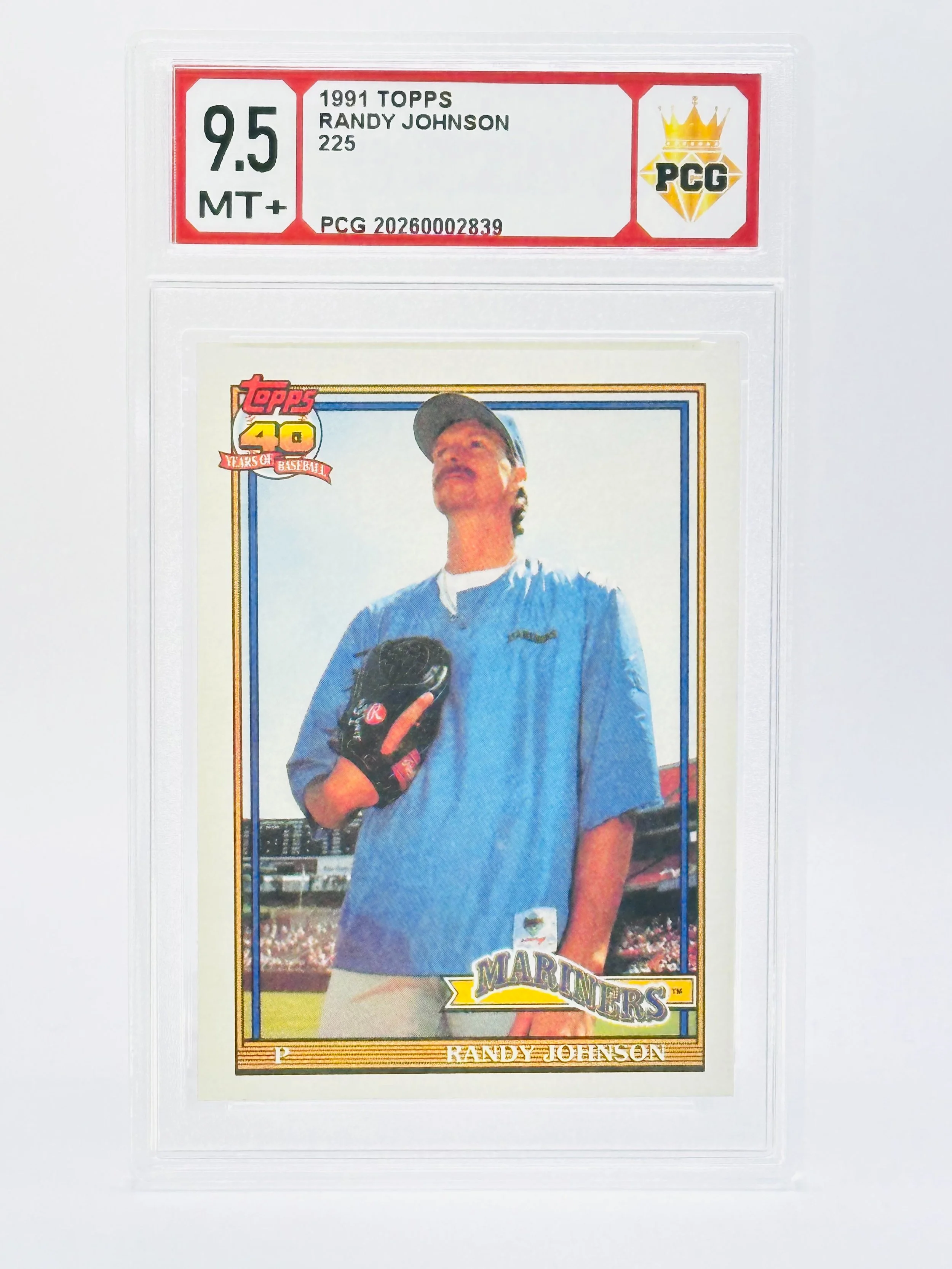 #20260002839 1991 RANDY JOHNSON 9.5 MT+