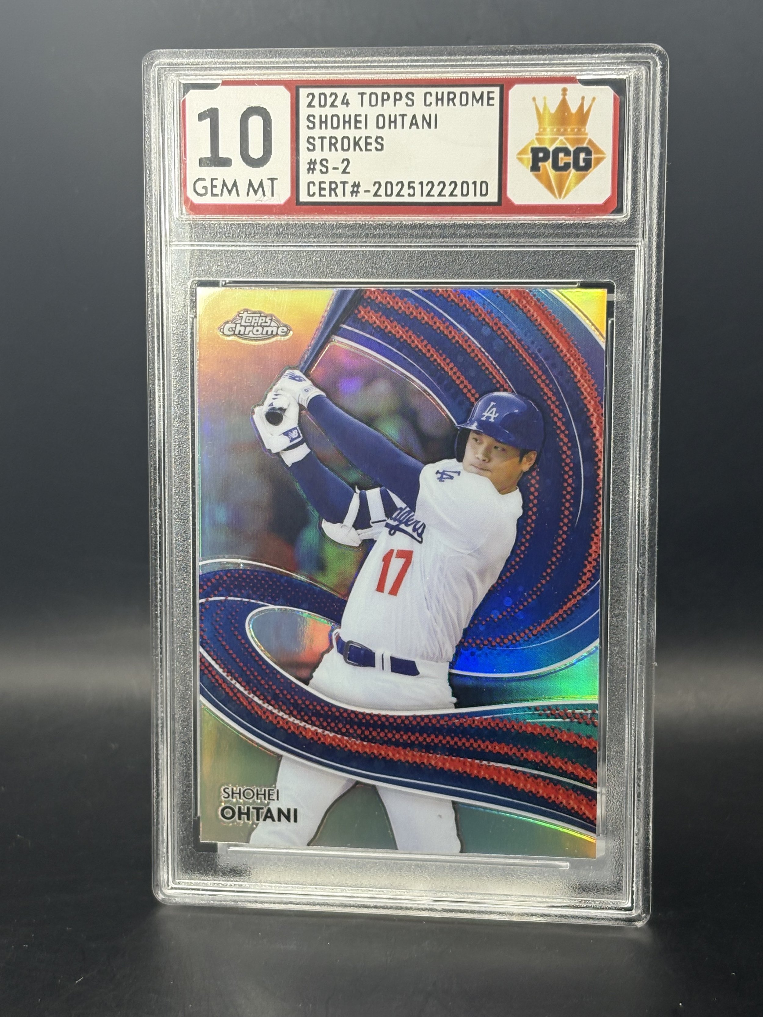 #20251222010 2024 SHOHEI OHTANI 10 GEM MT