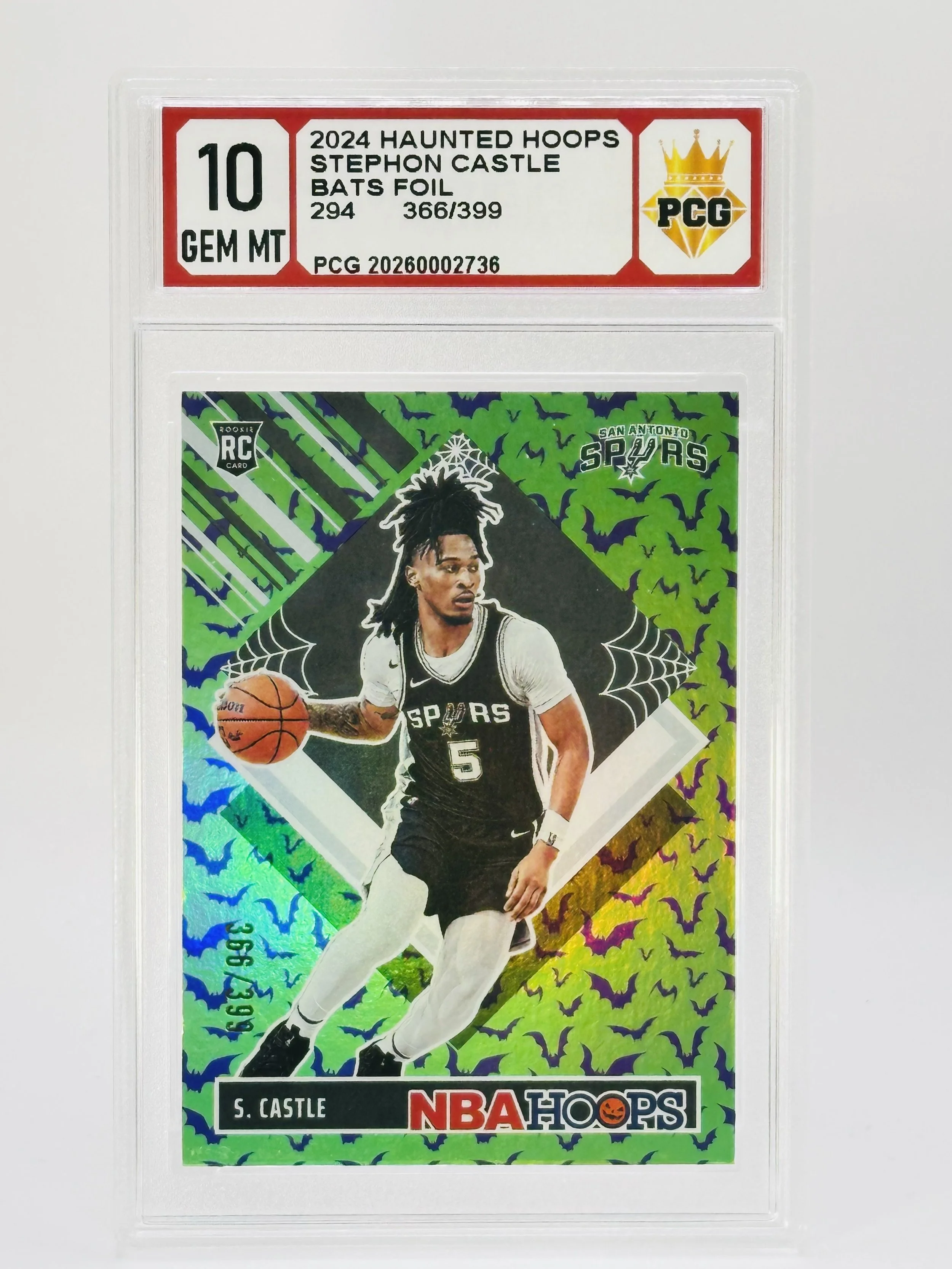 #20260002736 2024 STEPHON CASTLE 10 GEM MT