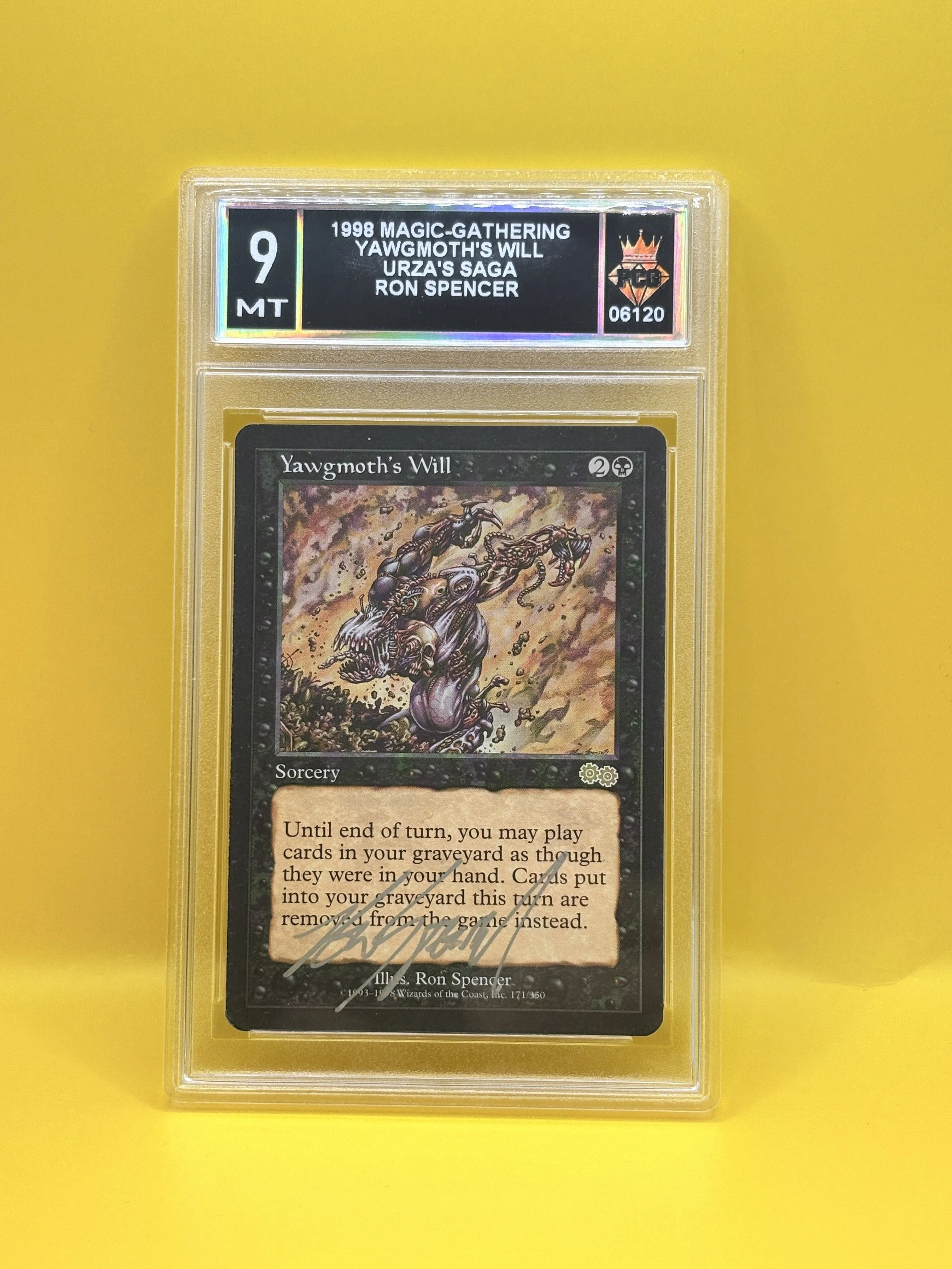 #06120 1998 YAWGMOTH'S WILL 9 MT