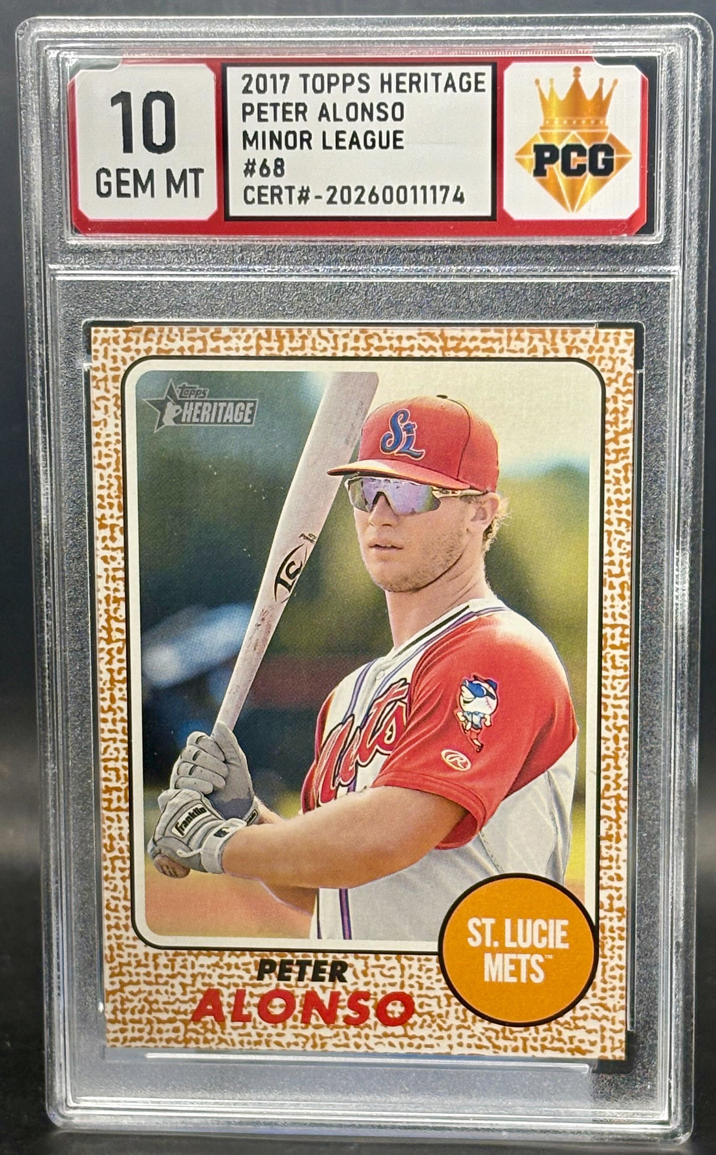 #20260011174 2017 PETE ALONSO 10 GEM MT