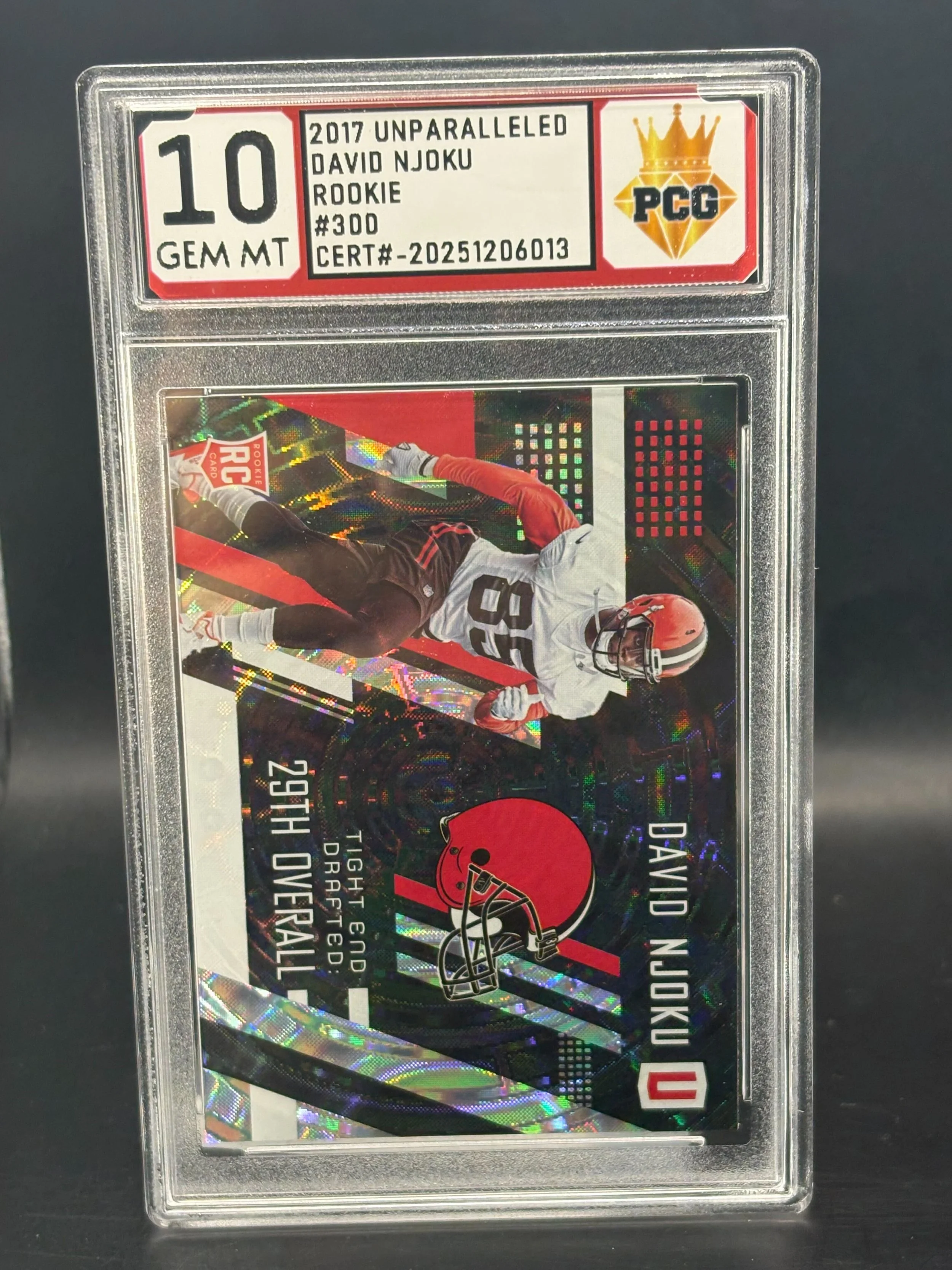 #20251206013 David Njoku 10 GEM MT