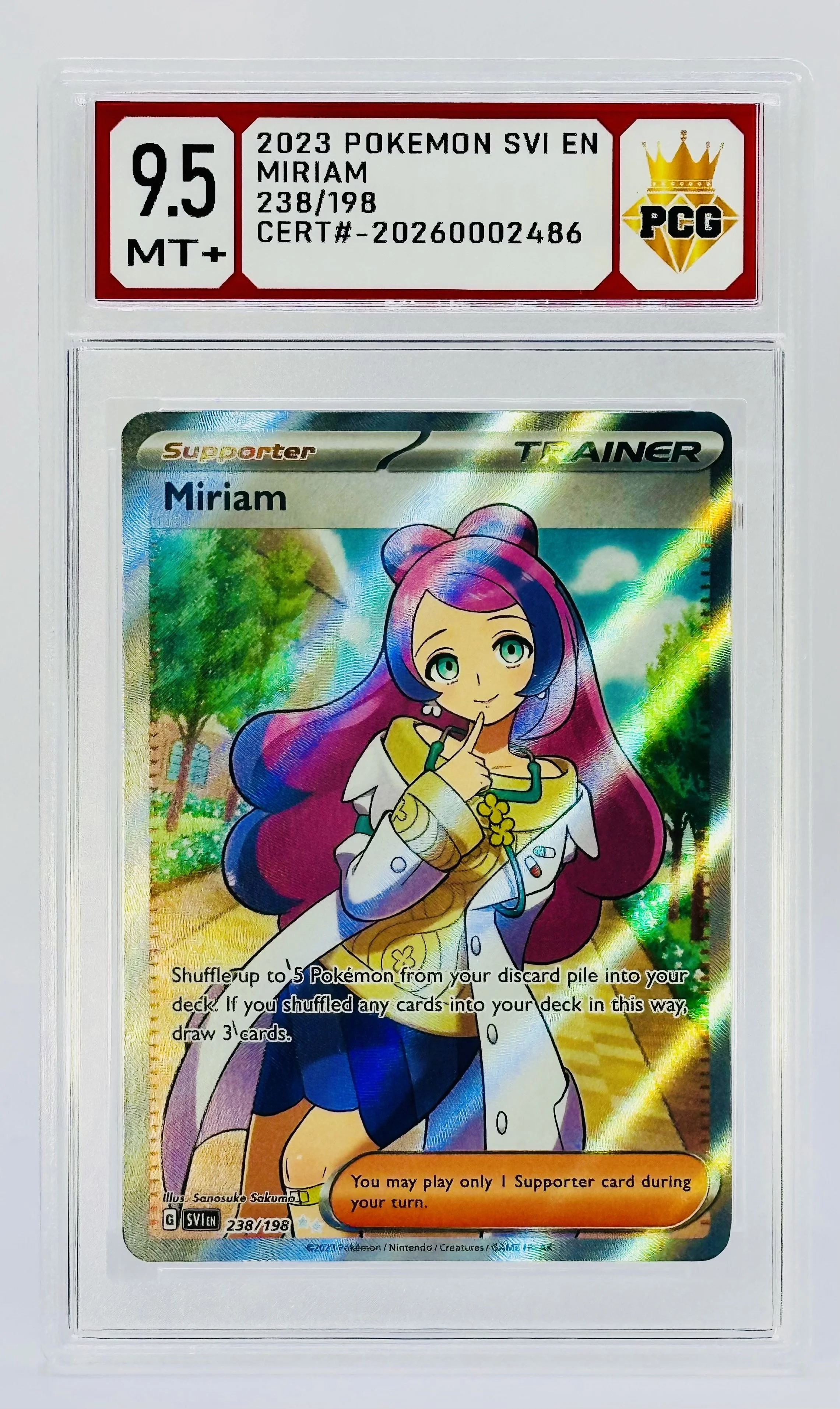 #20260002486 2023 MIRIAM 9.5 MT+