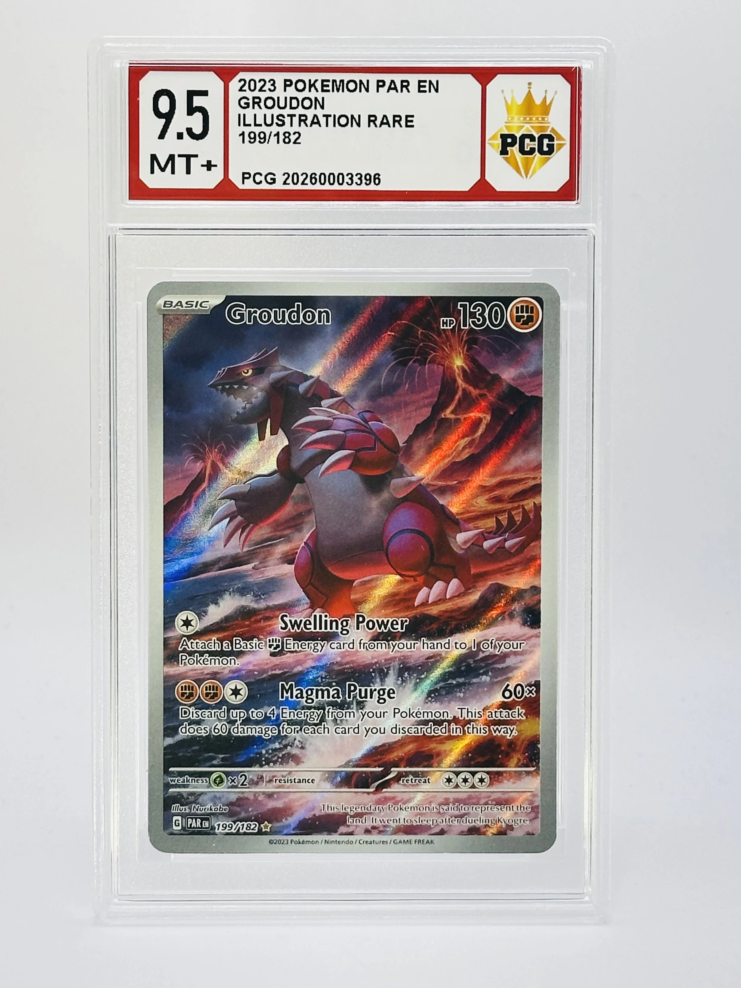 #20260003396 2023 GROUDON 9.5 MT+