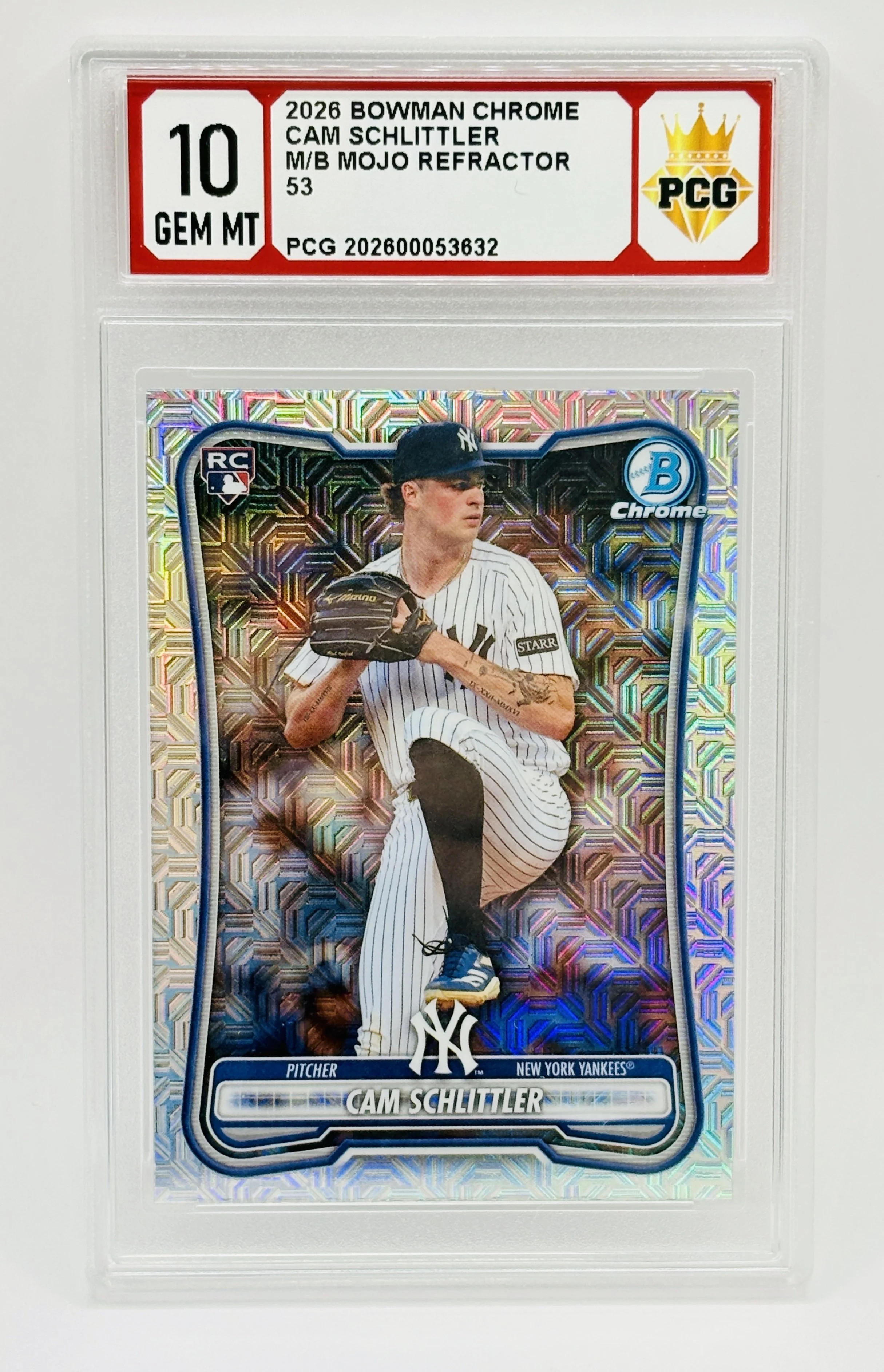 #20260005632 2026 CAM SCHLITTLER 10 GEM MT