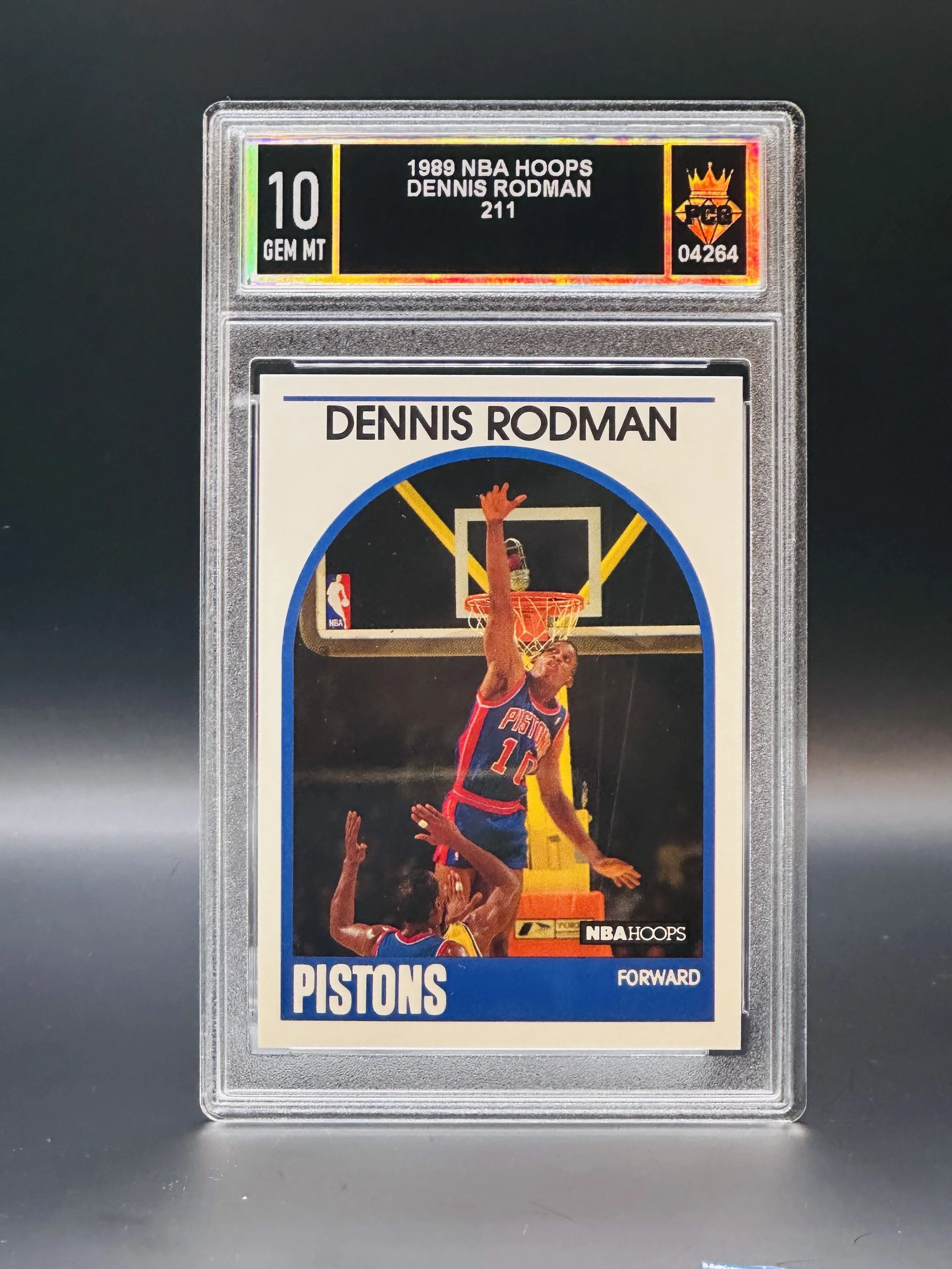#04264 1989 DENNIS RODMAN 10 GEM MT