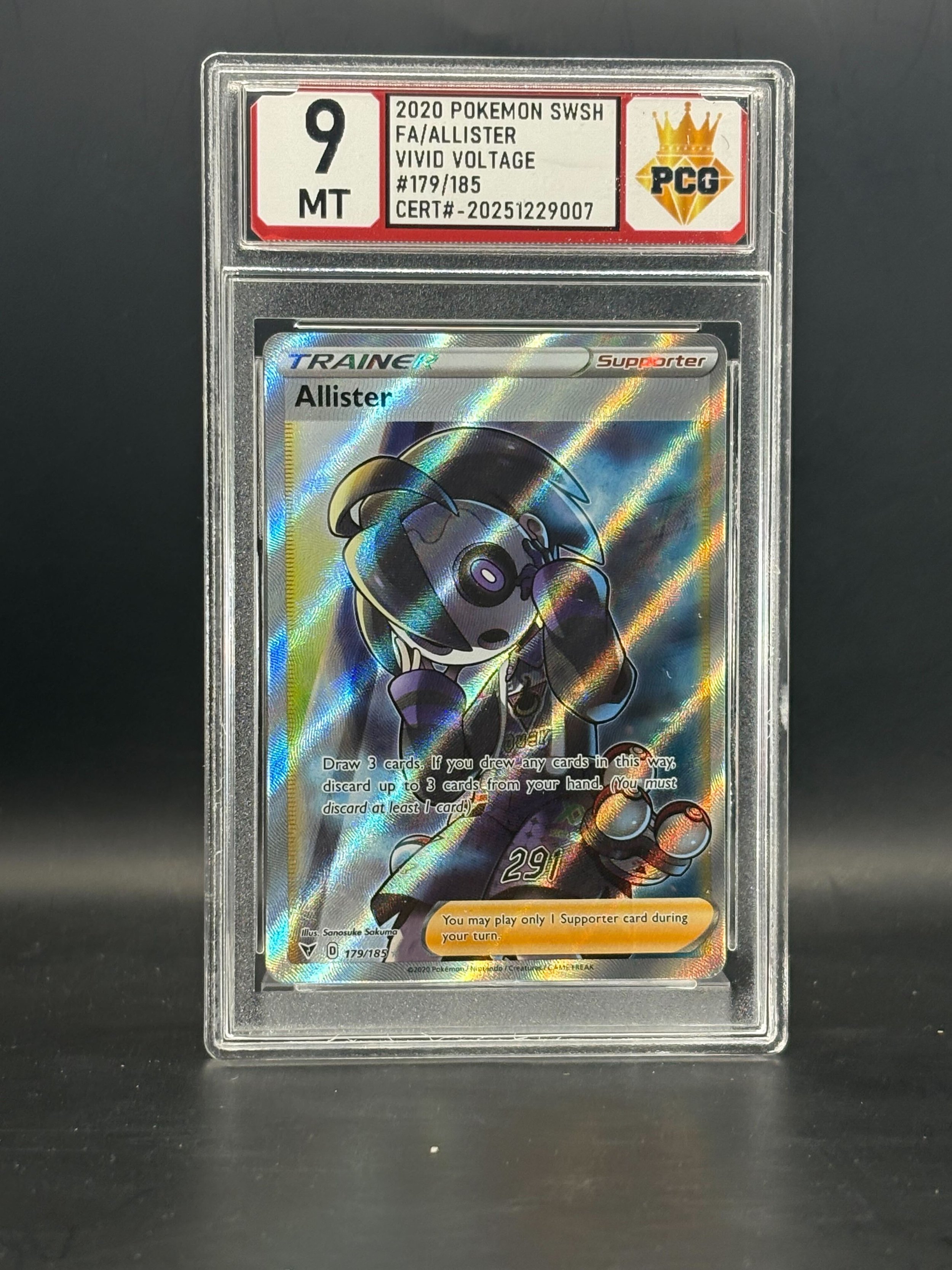 #20251229007 2020 POKEMON SWSH 9 MT