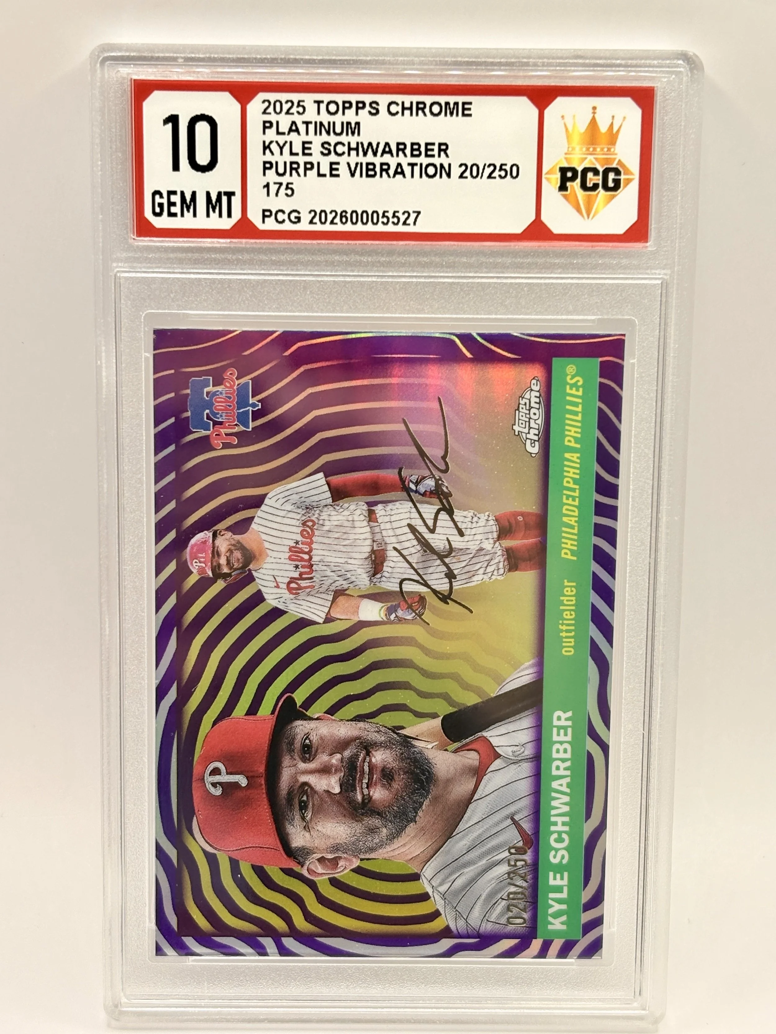 #20260005527 2025 KYLE SCHWARBER 10 GEM MT