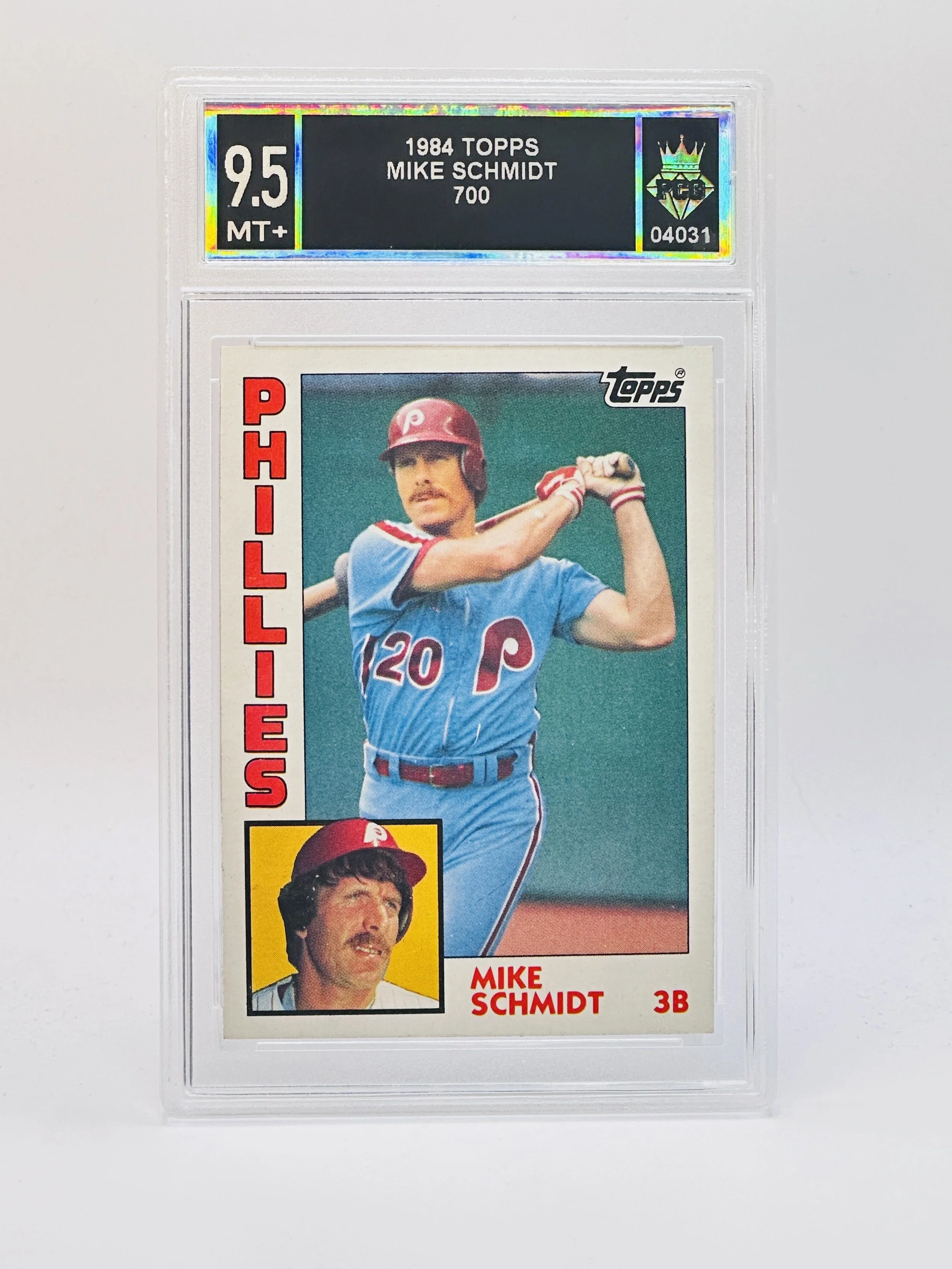 #20260004031 1984 MIKE SCHMIDT 9.5 MT+