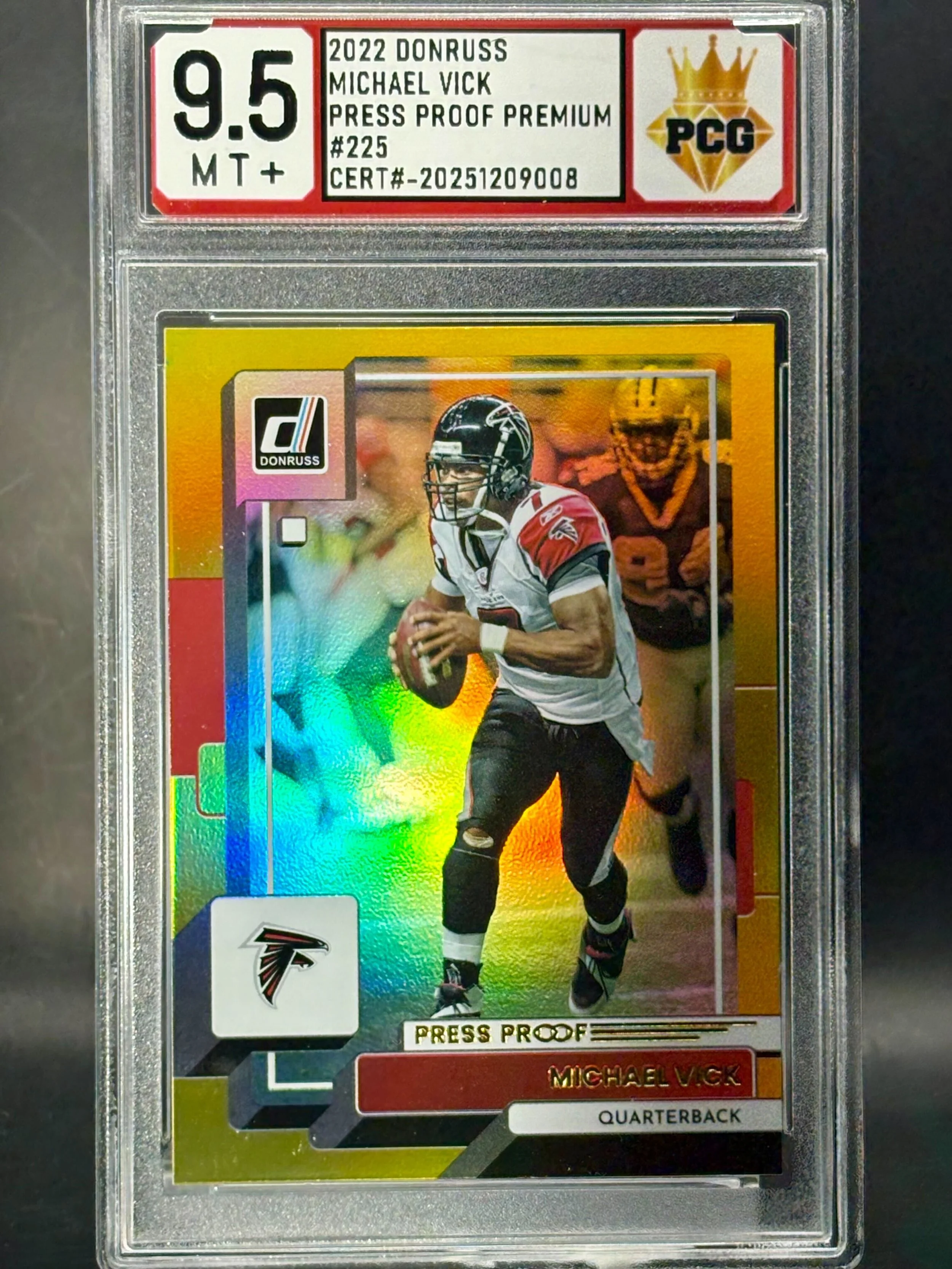 #20251209008 Michael Vick 9.5 MT+