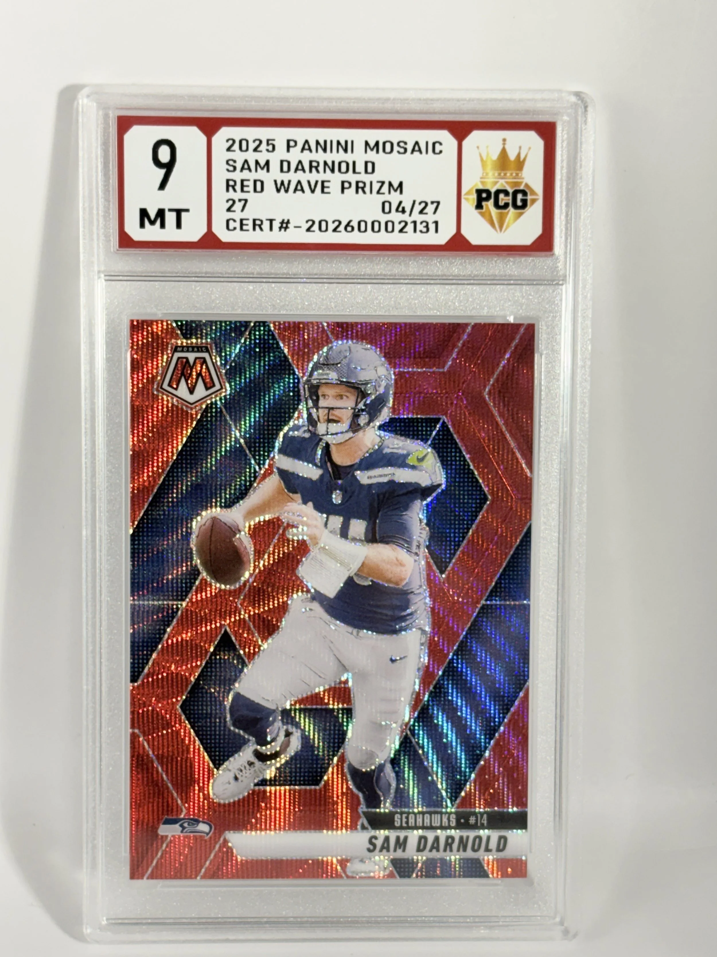 #20260002131 2025 SAM DARNOLD 9 MT