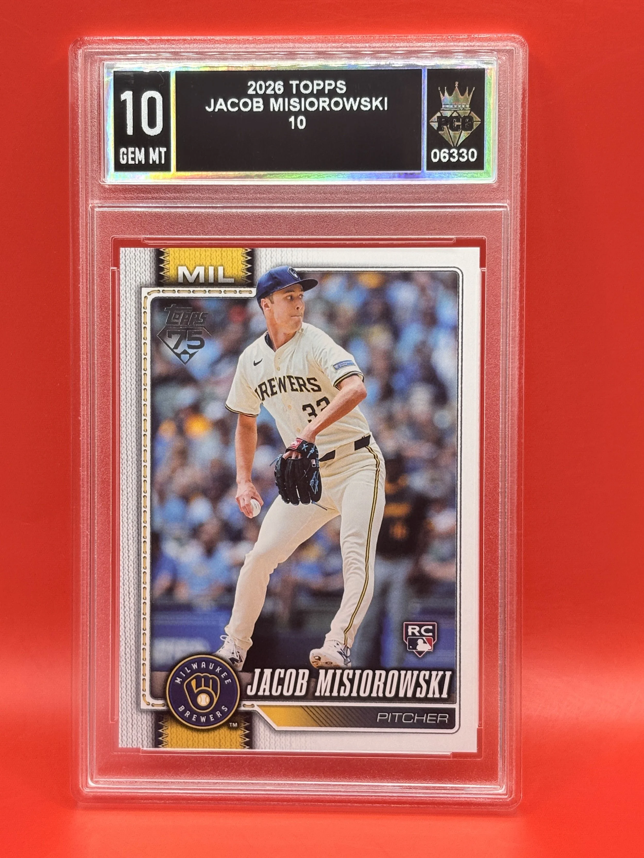 #06330 2026 JACOB MISIOROWSKI 10 GEM MT