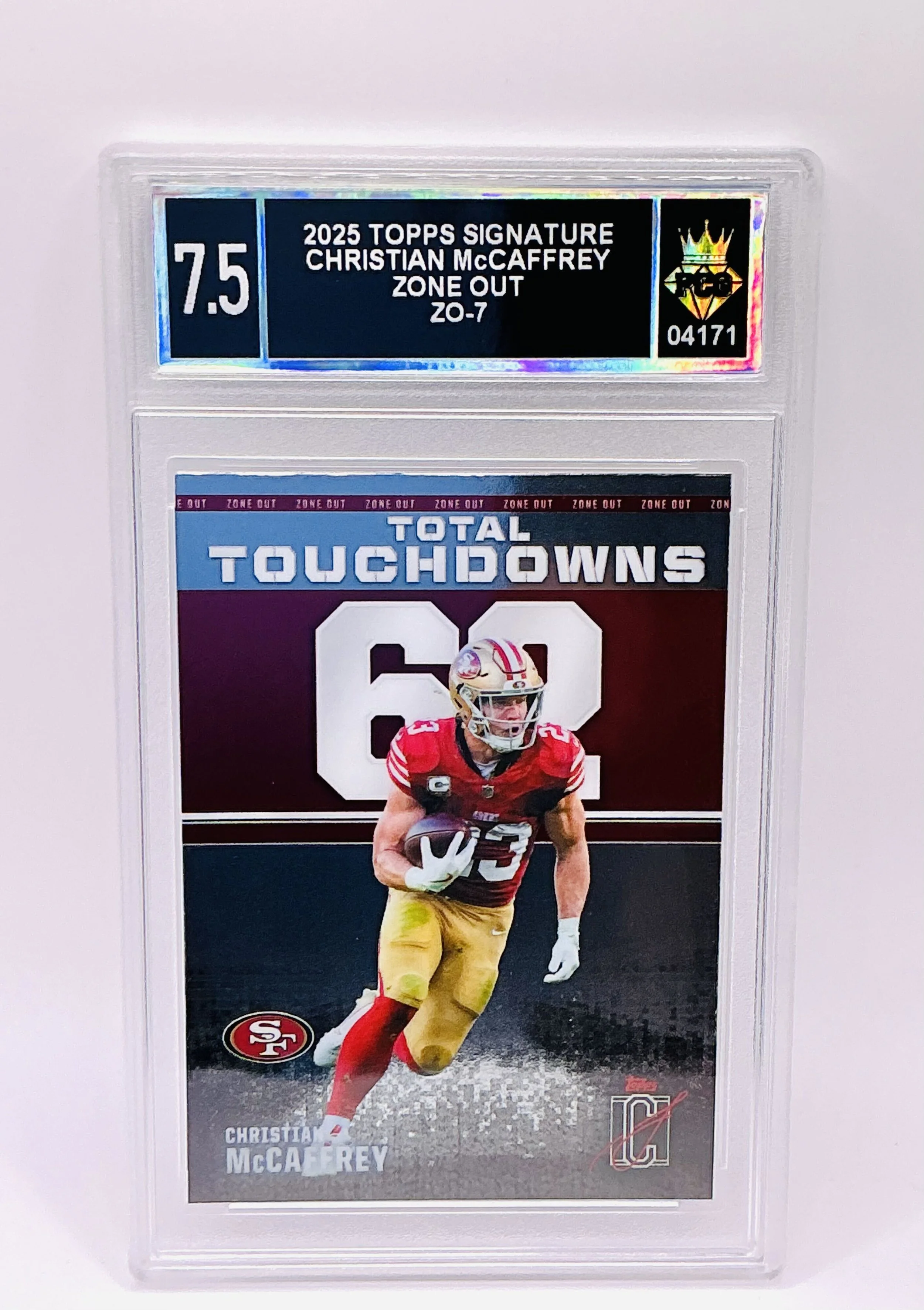 #04171 2025 CHRISTIAN MCCAFFREY 7.5