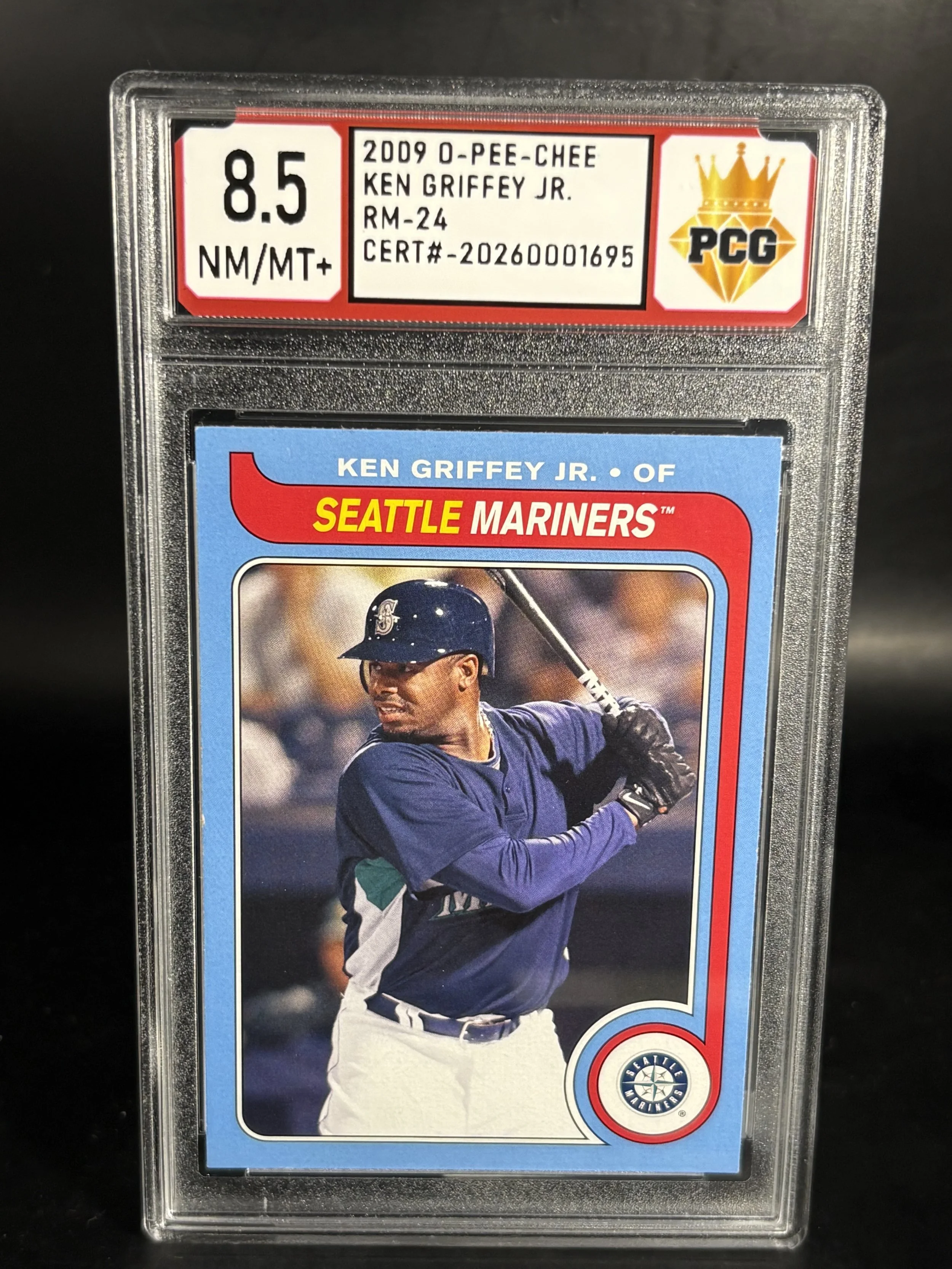 #20260001695 2009 KEN GRIIFFEY JR. 8.5 NM/MT+