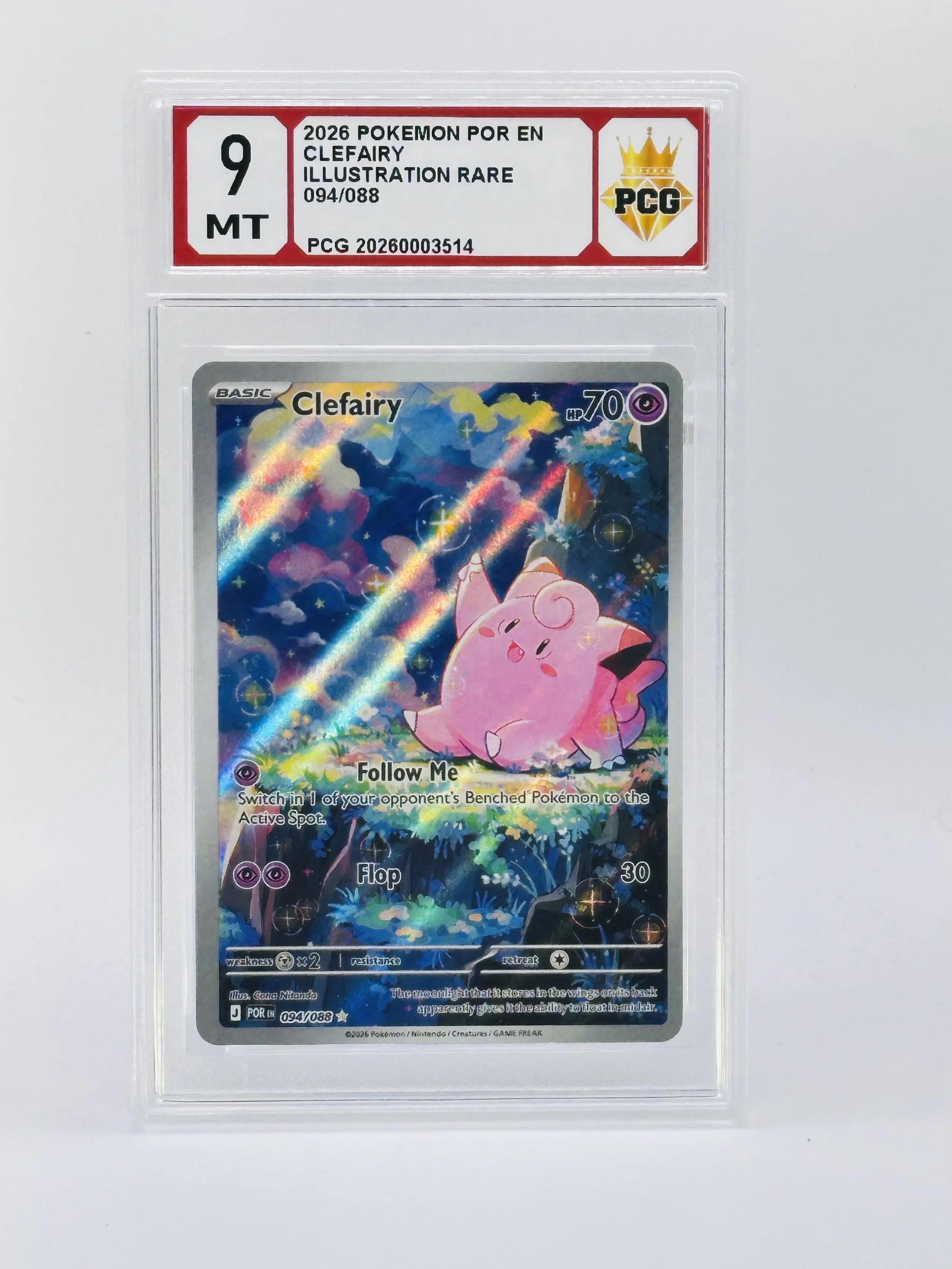 #20260003514 2026 CLEFAIRY 9 MT