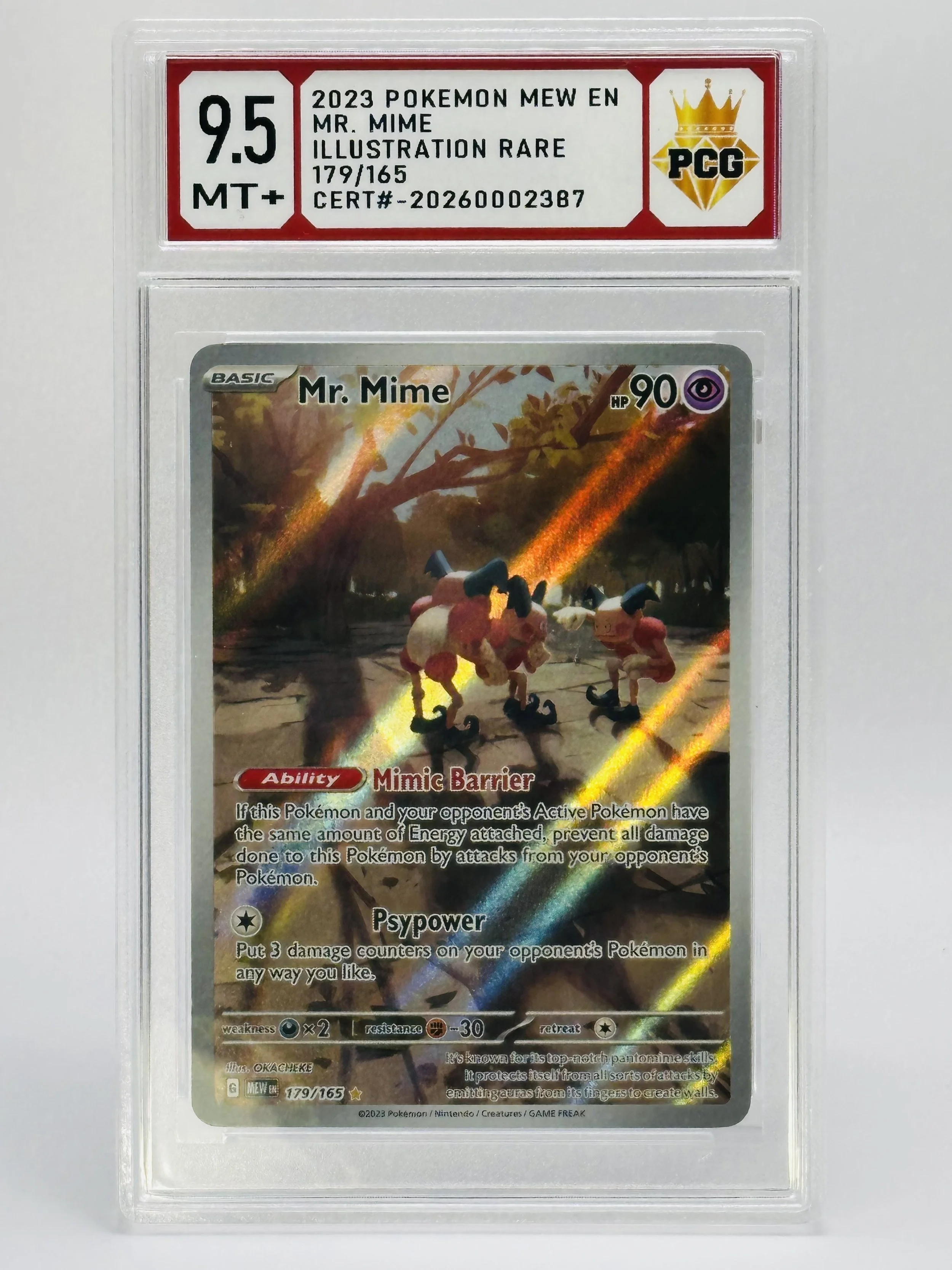 #20260002387 2023 MR. MIME 9.5 MT+