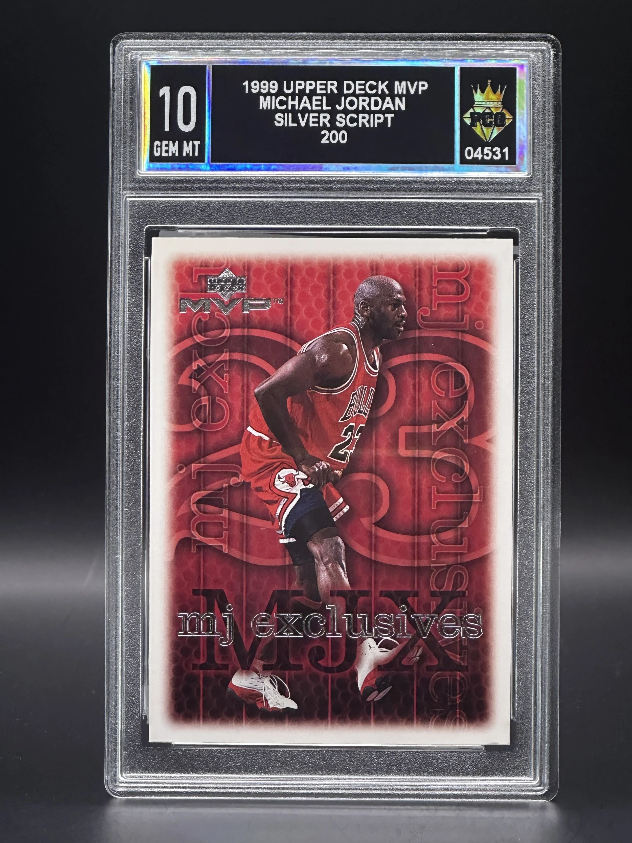 #04531 1999 MICHAEL JORDAN 10 GEM MT