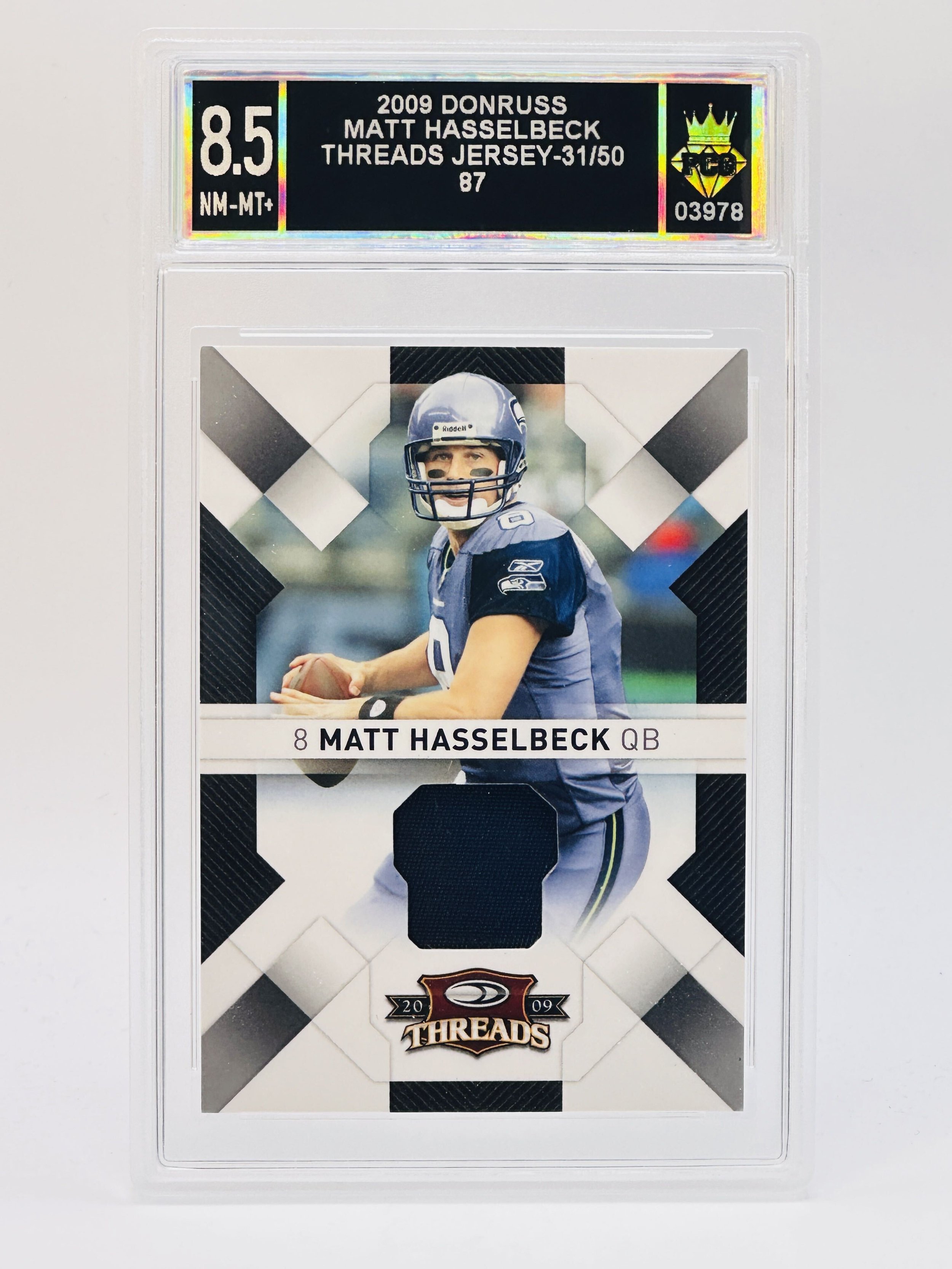 #20260003978 2009 MATT HASSELBECK 8.5 NM-MT+