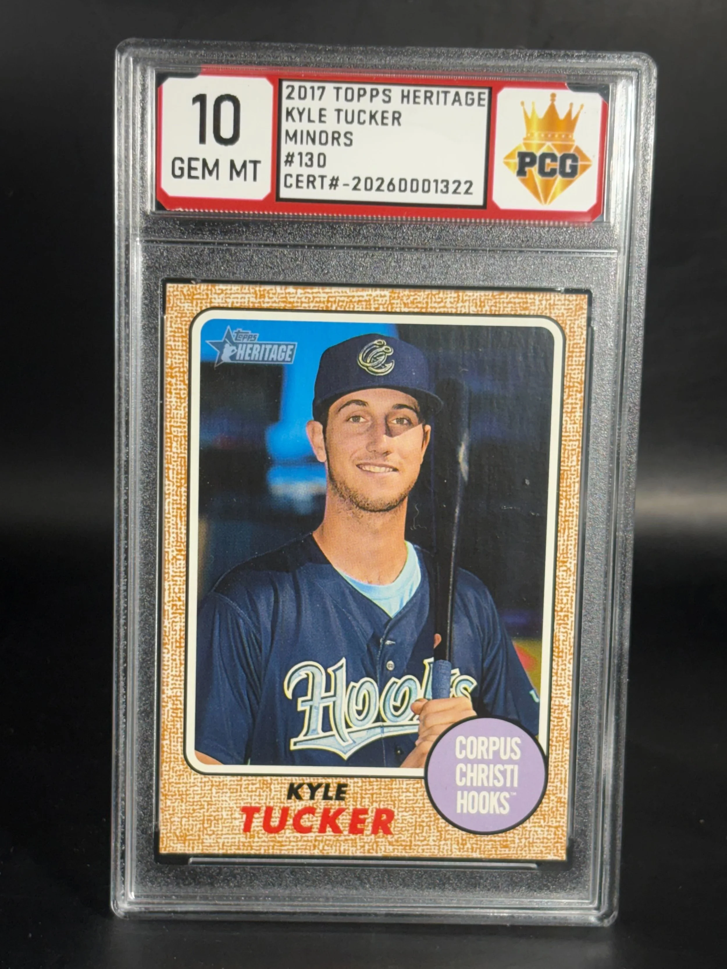 #20260001322 2017 KYLE TUCKER 10 GEM MT