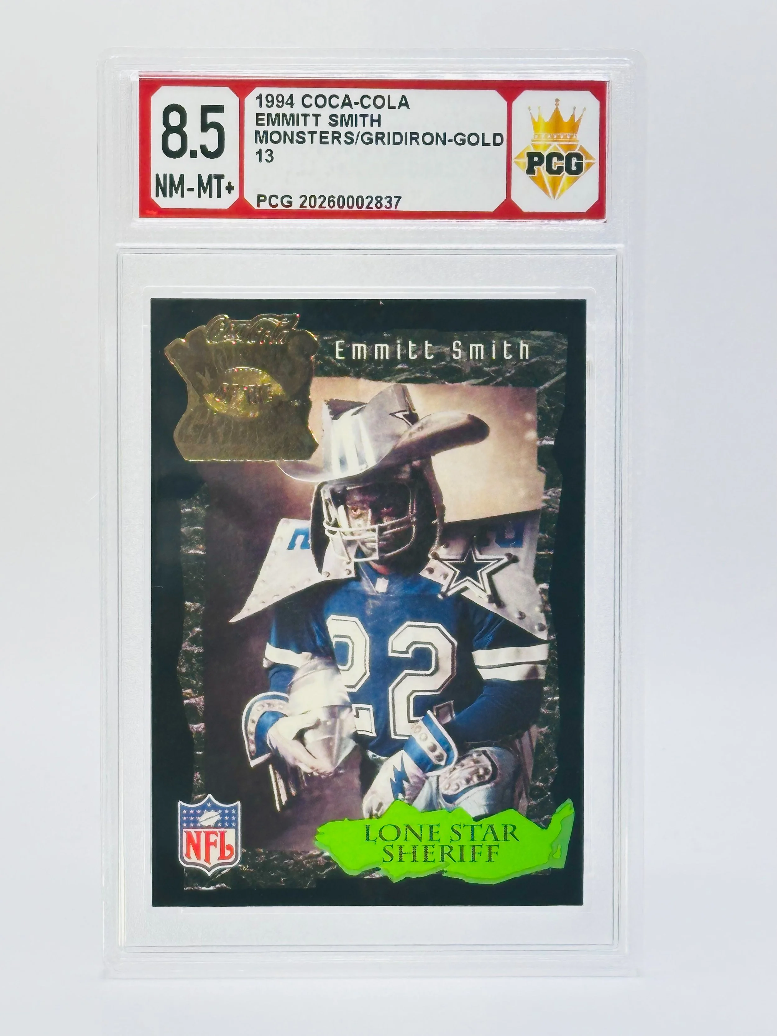 #20260002837 1994 EMMITT SMITH 8.5 NM-MT+