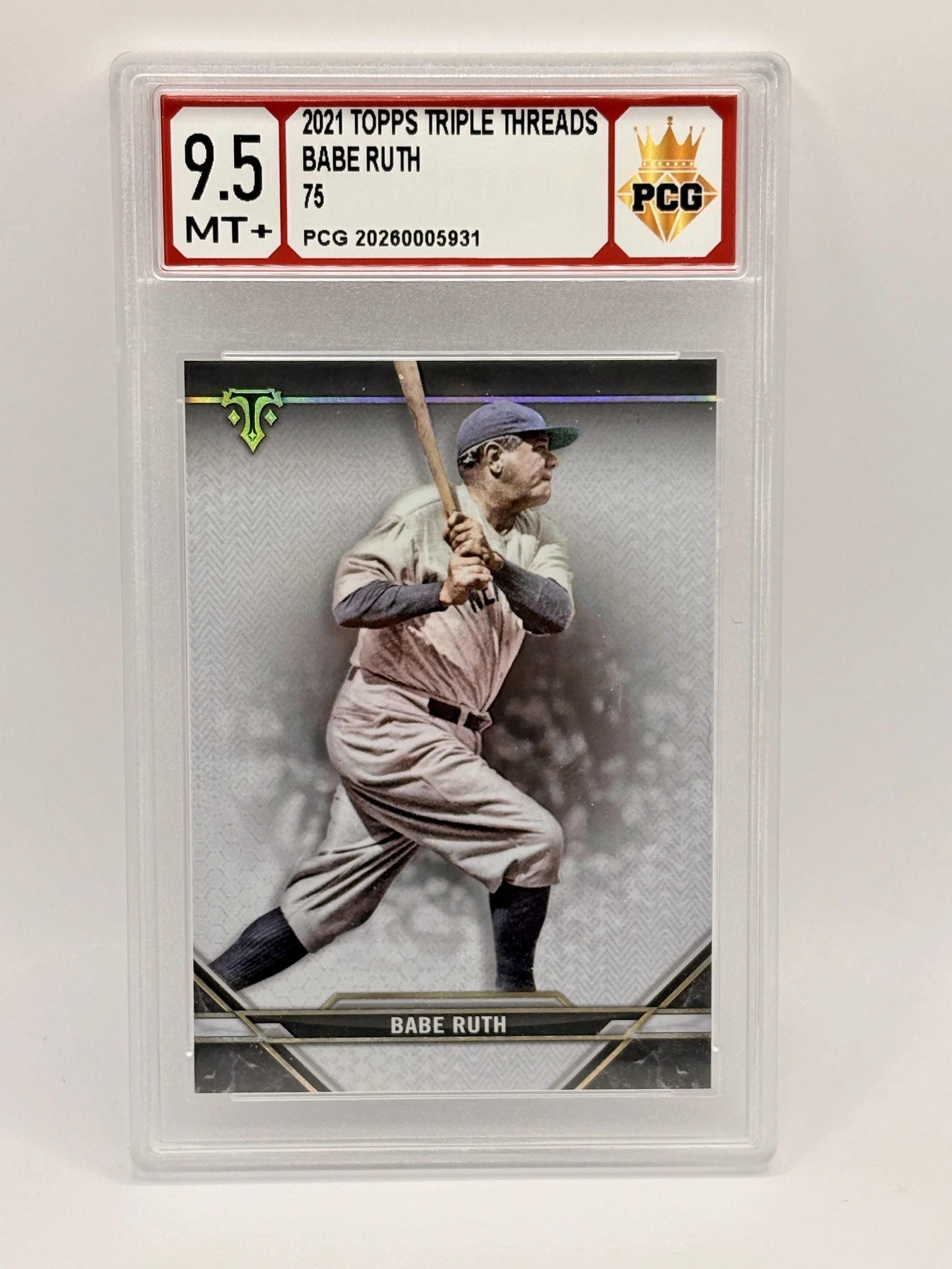 #20260005931 2021 BAEB RUTH 9.5 MT+