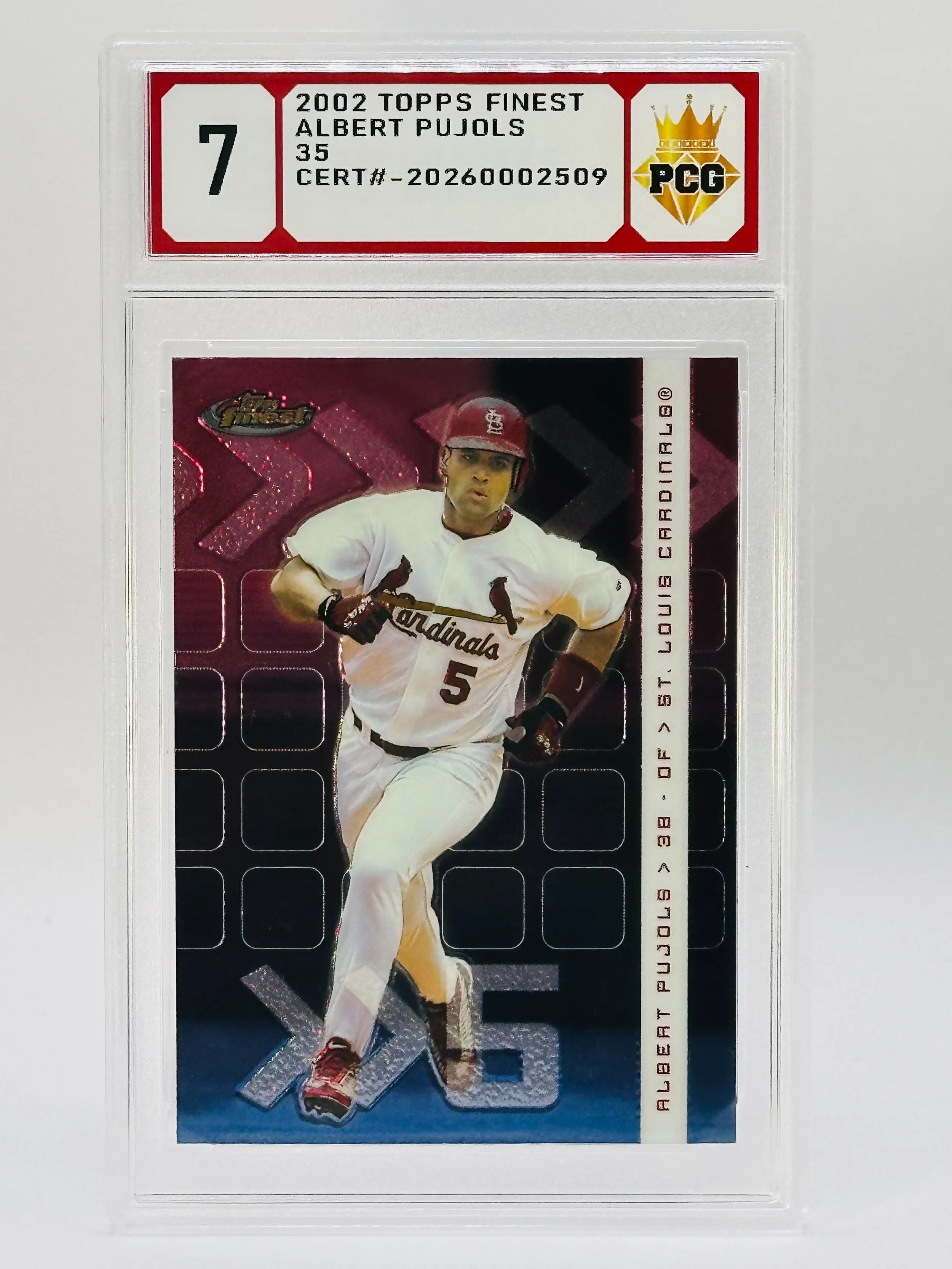 #20260002509 2002 ALBERT PUJOLS 7