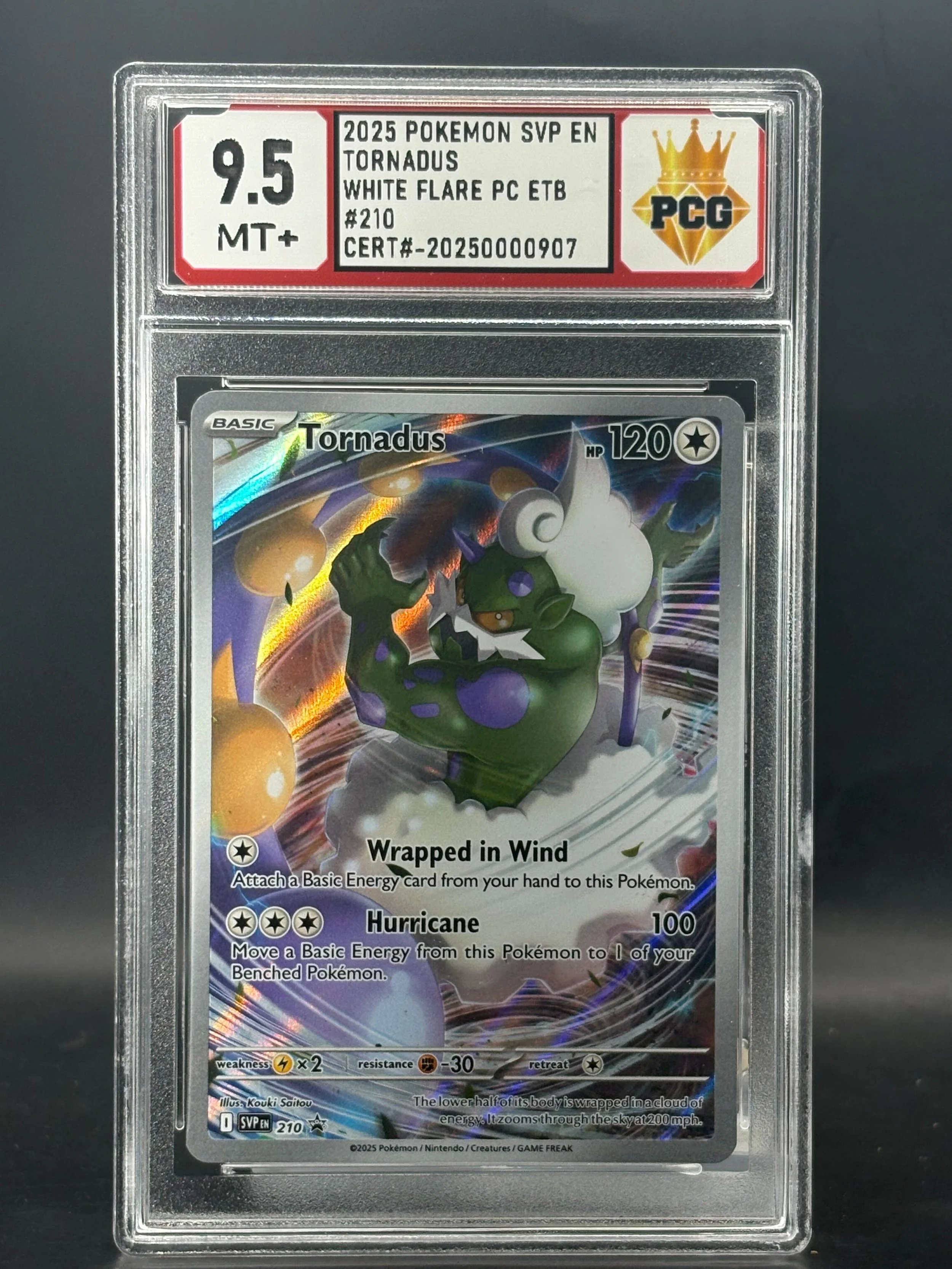 #20251250000907  2025 POKEMON SVP 9.5 MT +