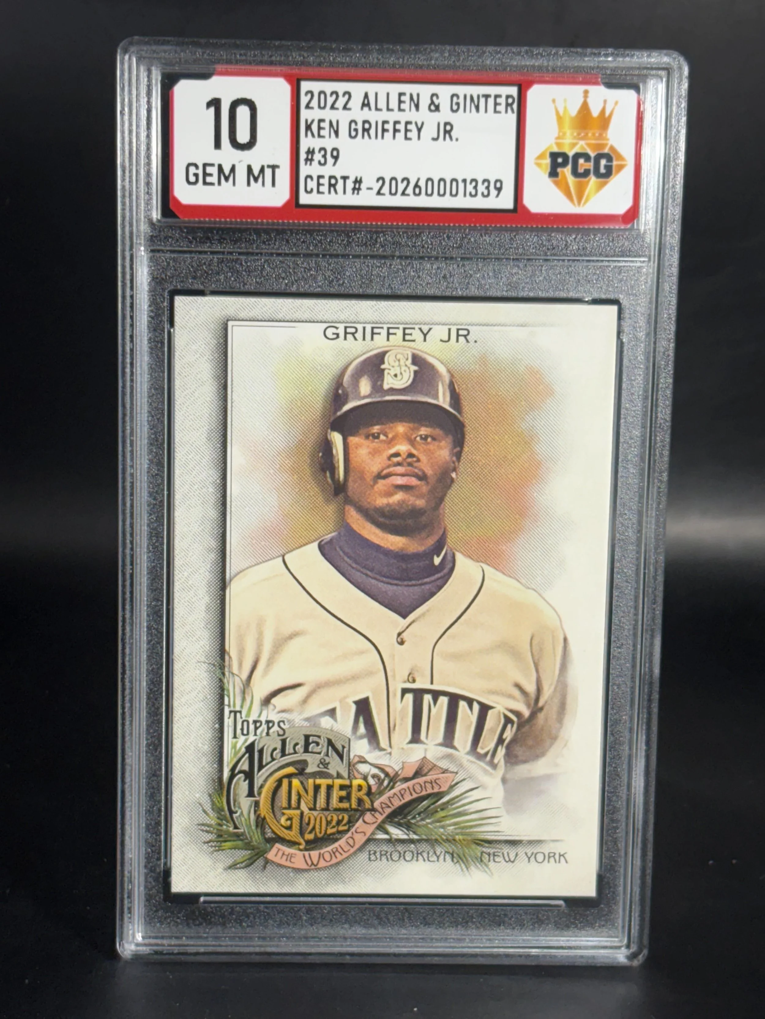 #20260001339 2022 KEN GRIFFEY JR. 10 GEM MT